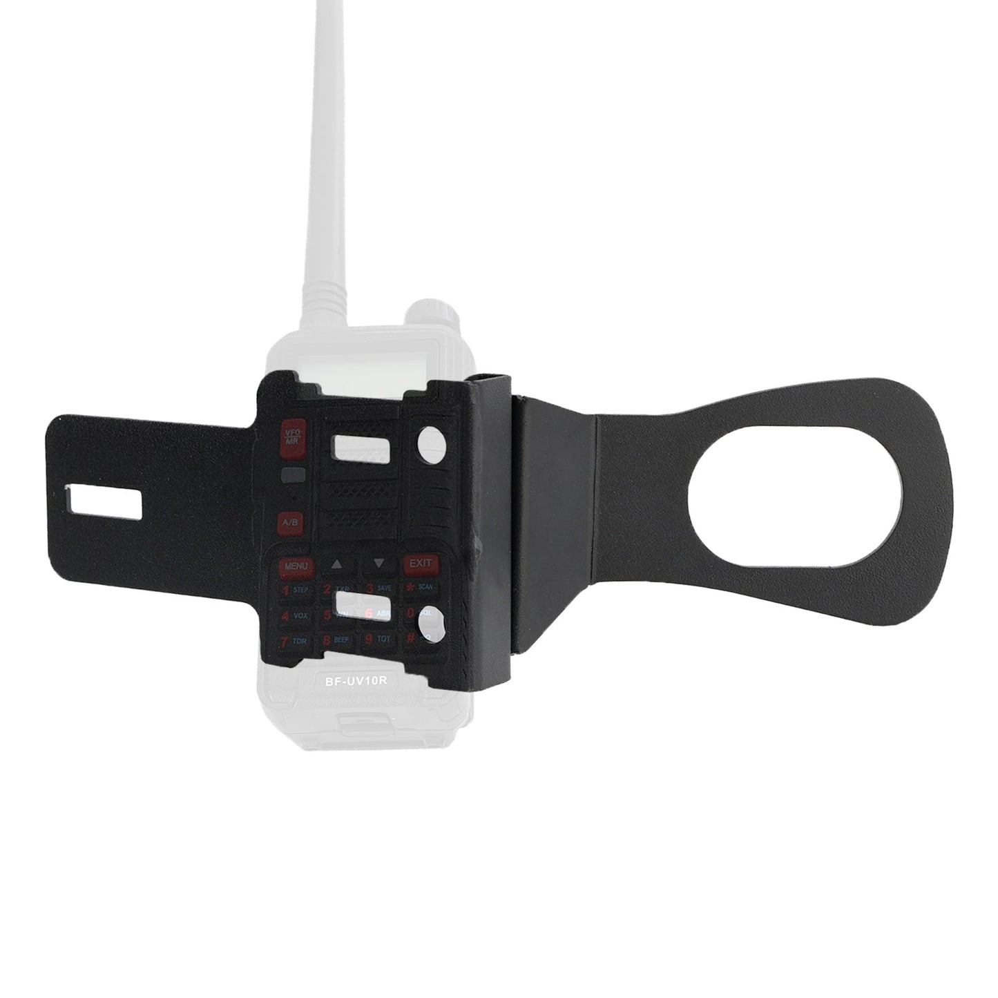 Handheld Radio Grab Bar Mount Mic Mount Bracket Fit for Wrangler JK and JL