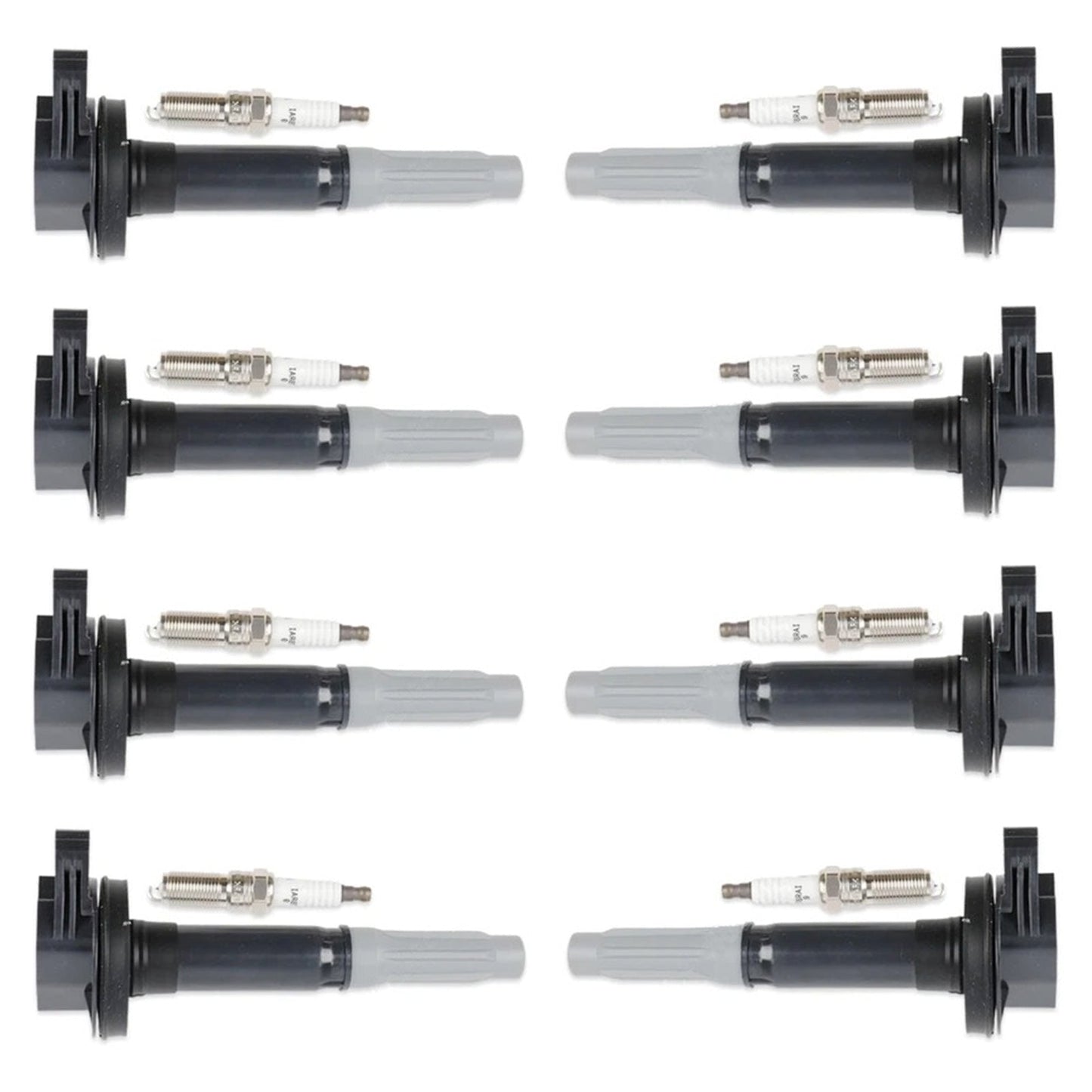 For Ford F-150 V8 5.0L 2016-2017 8xIgnition Coil + 8xIridium Spark Plug UF824