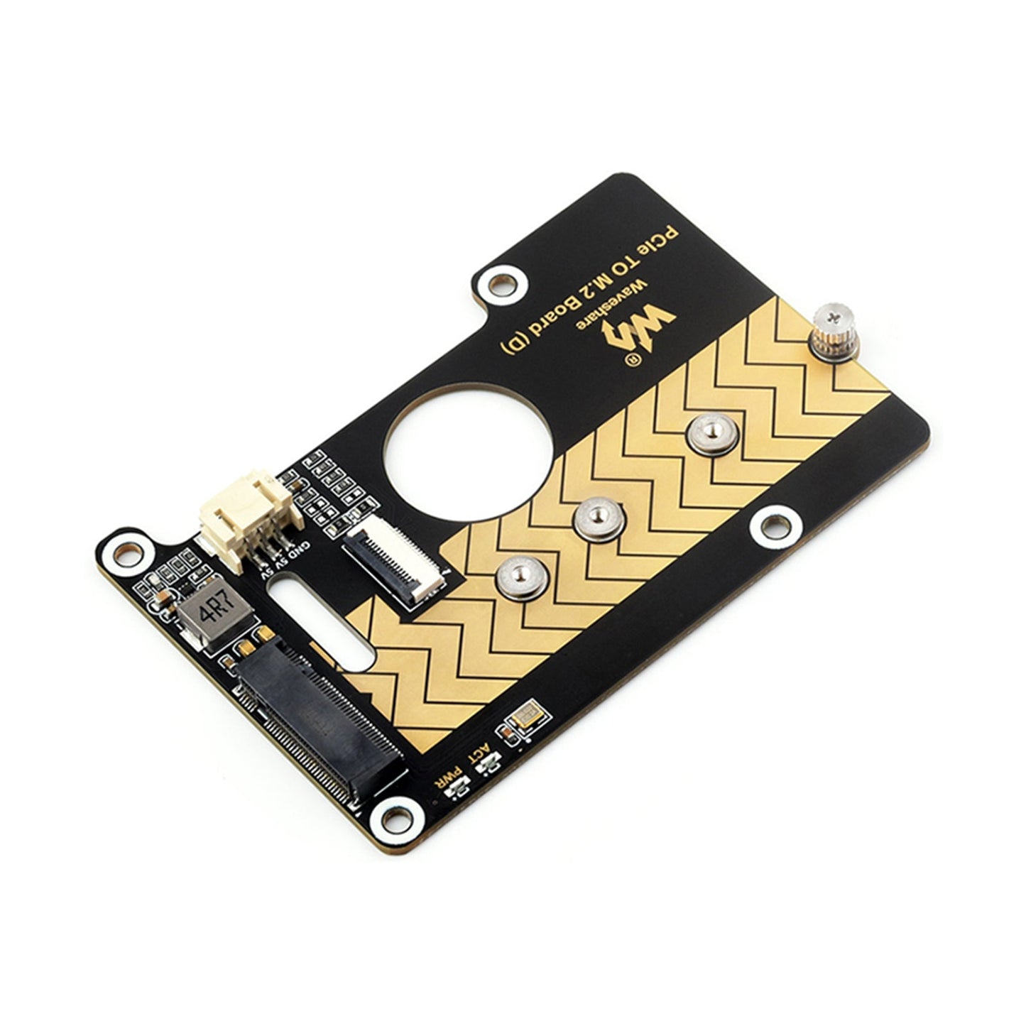 Raspberry Pi 5 PCIE to M.2 Interface Rotor 8Gbps Transmission Expansion Board