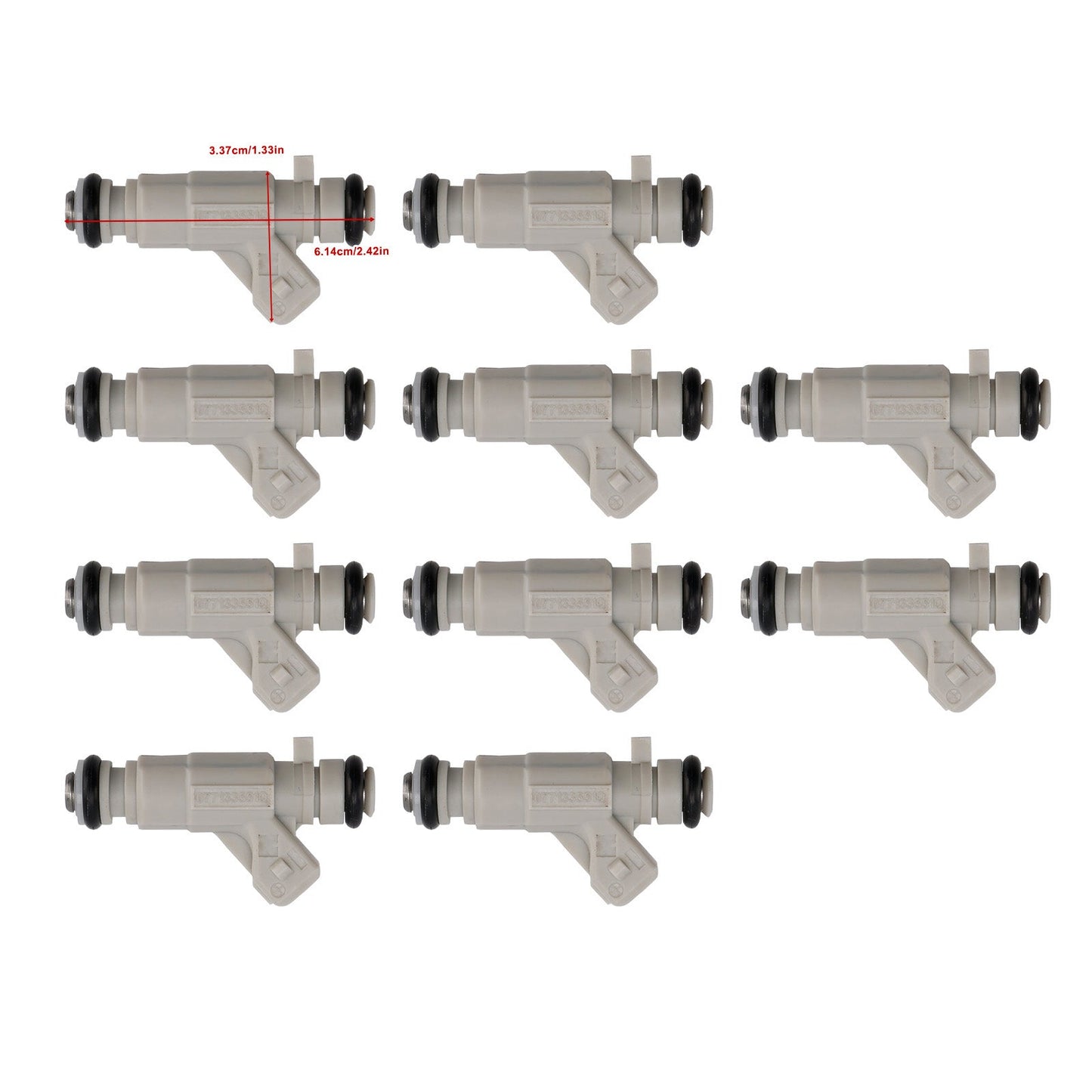 8Pcs Fuel Injector For Audi S6 S8 4.2L V8 2001-2003 0280155988 077133551Q