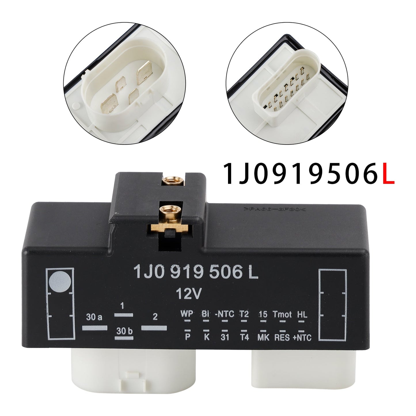 Radiator Fan Control Module For VW Golf IV Bora Audi A3 Skoda 1J0919506L