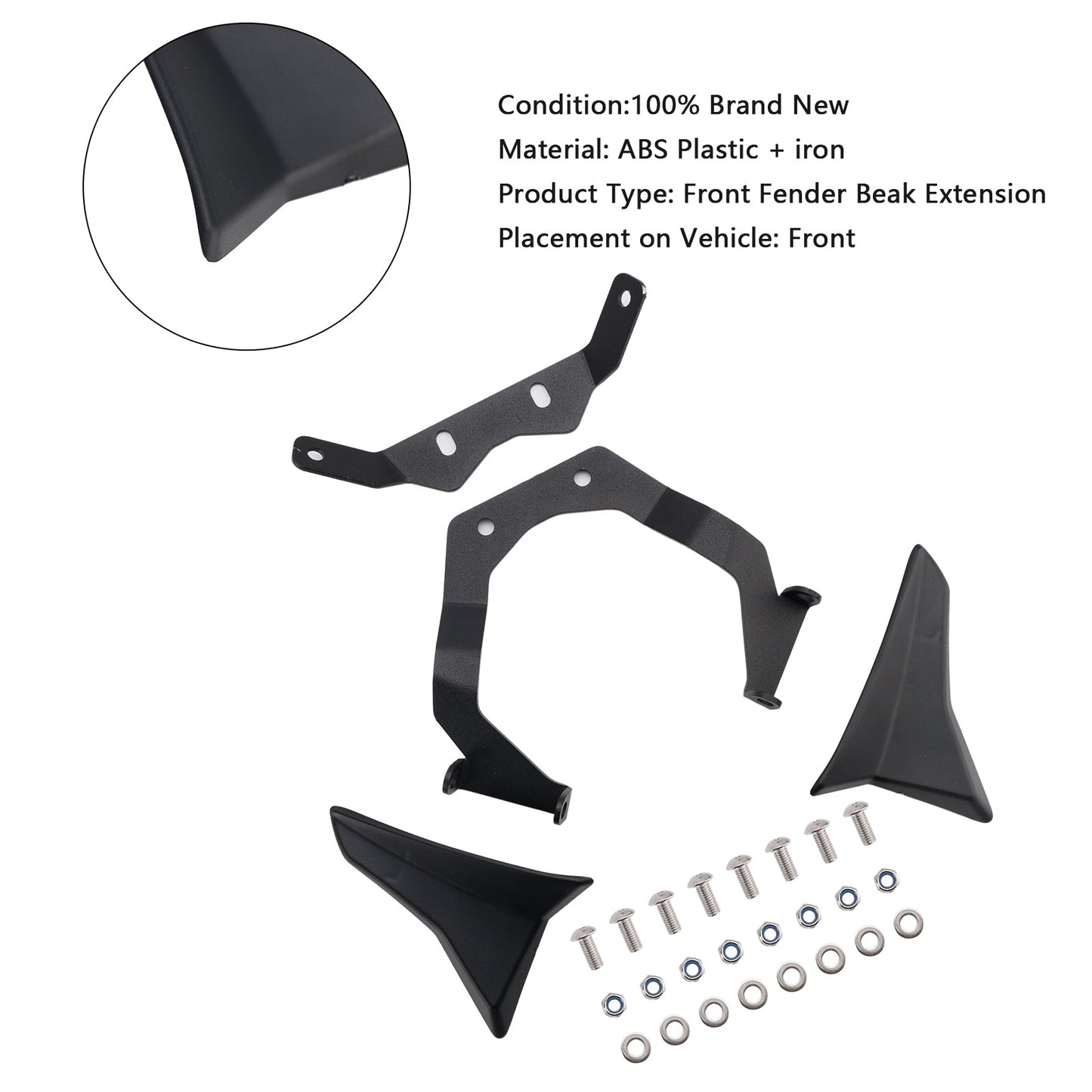 2023-2024 Honda CB750 Hornet Front Beak Extension Nose Lower Wing