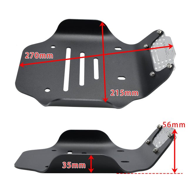 2021-2024 Moto Guzzi V7 Centenario ALU Sumpguard Bash Plate