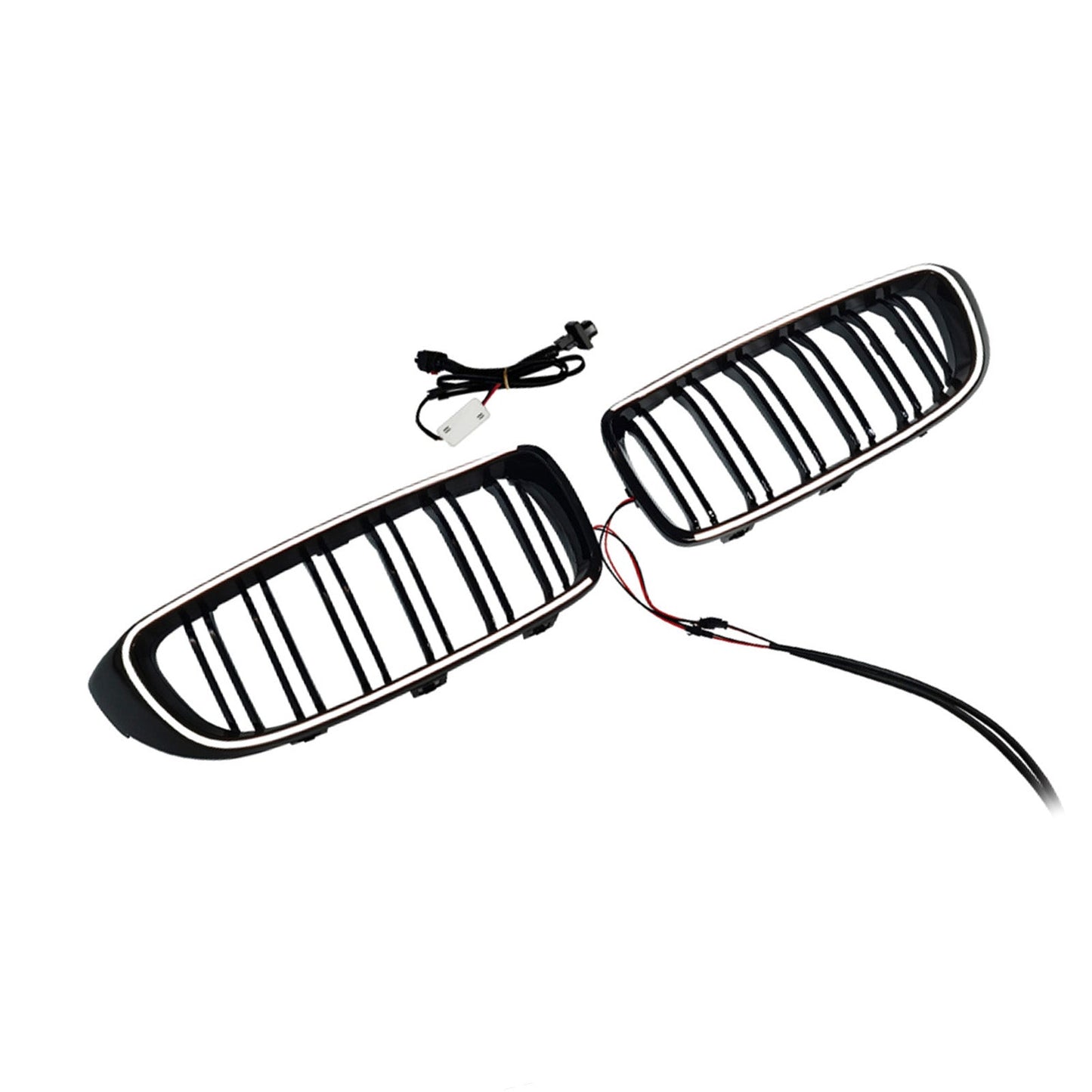 2014-2020 Fit BMW F32 F33 F36 F82 Black Front Kidney Grille Grill Dual Slat
