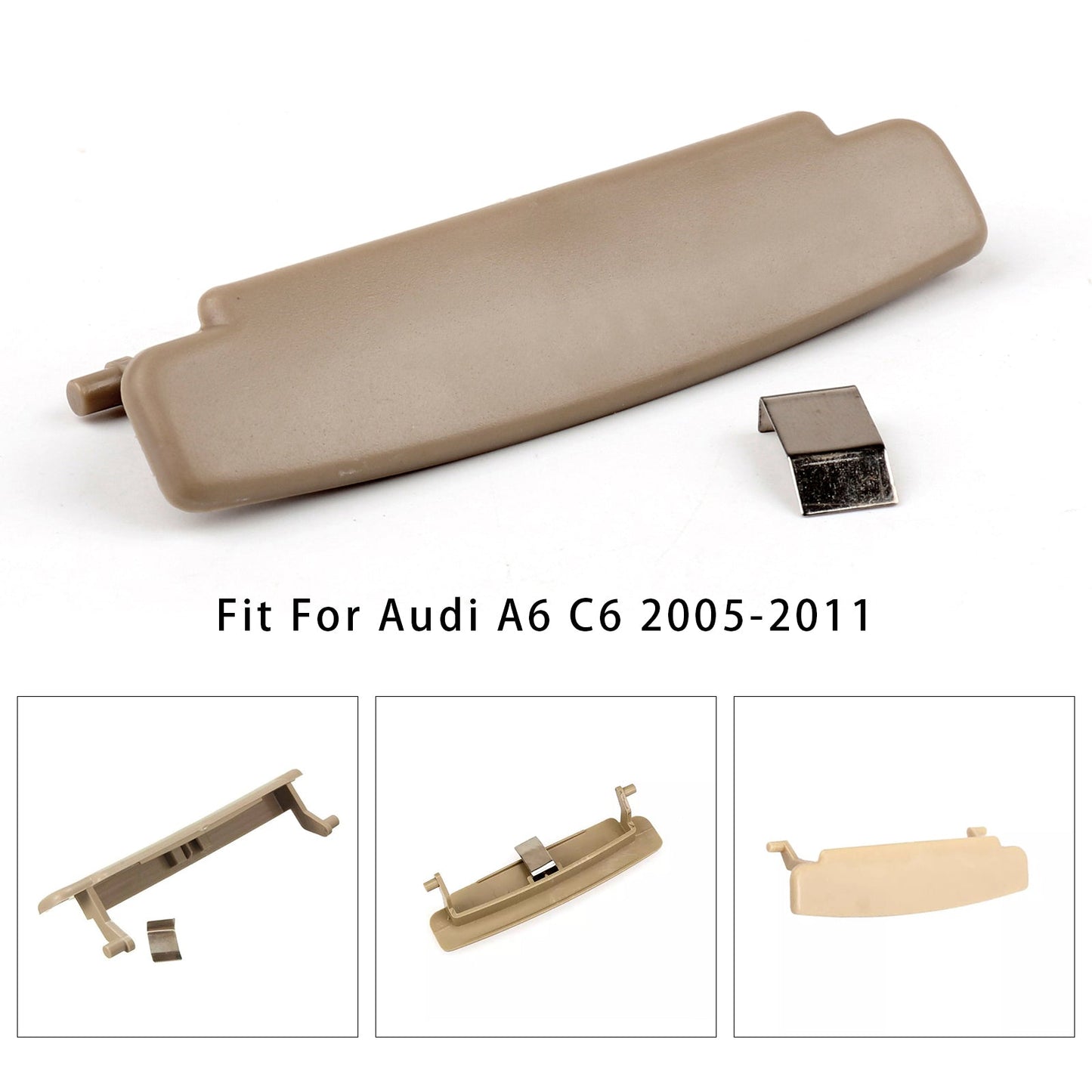 2005-2011 Audi A6 C6 Beige Console Center Armrest Lid Latch 4F0864245