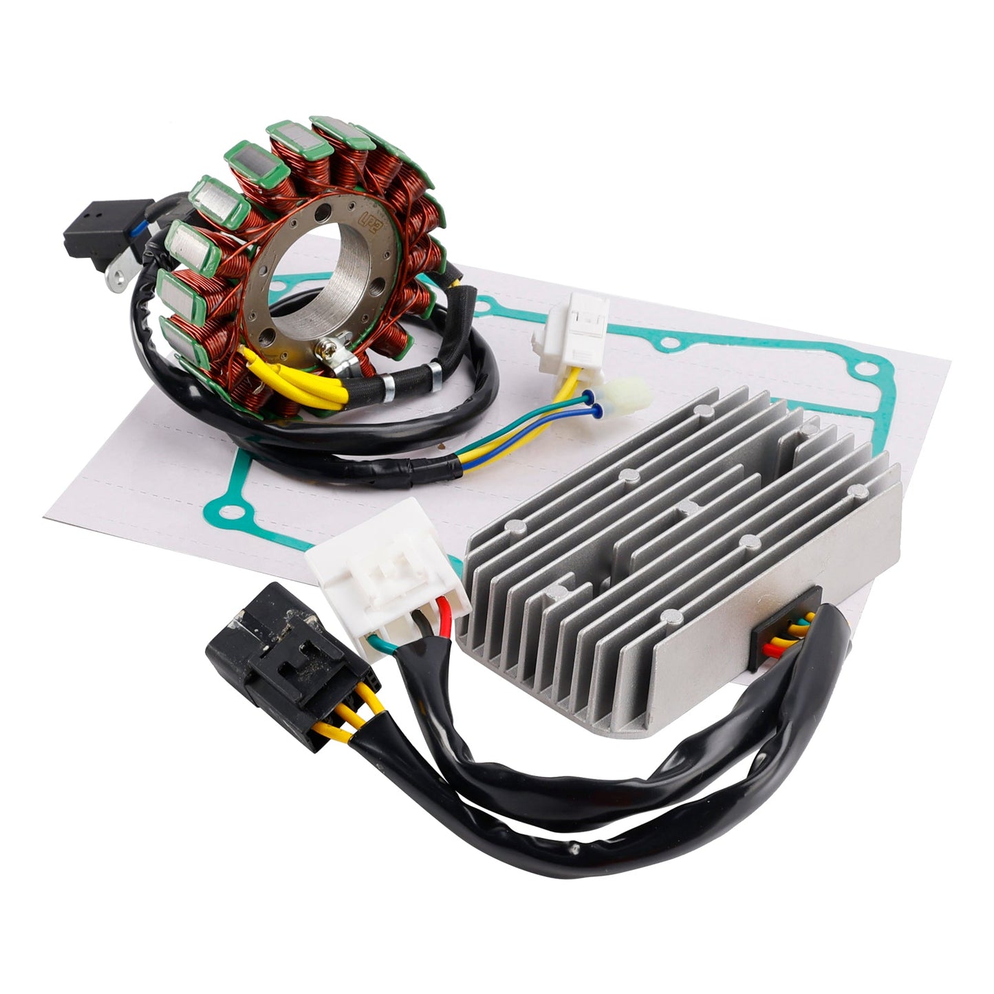 2015 SYM Joymax 300i ABS LN30W8-FRL5 SPORT STATOR GENERATOR REGULATOR RECTIFIER GASKET 31120-L3A-000 LN30WA-EU E4 L7-M0