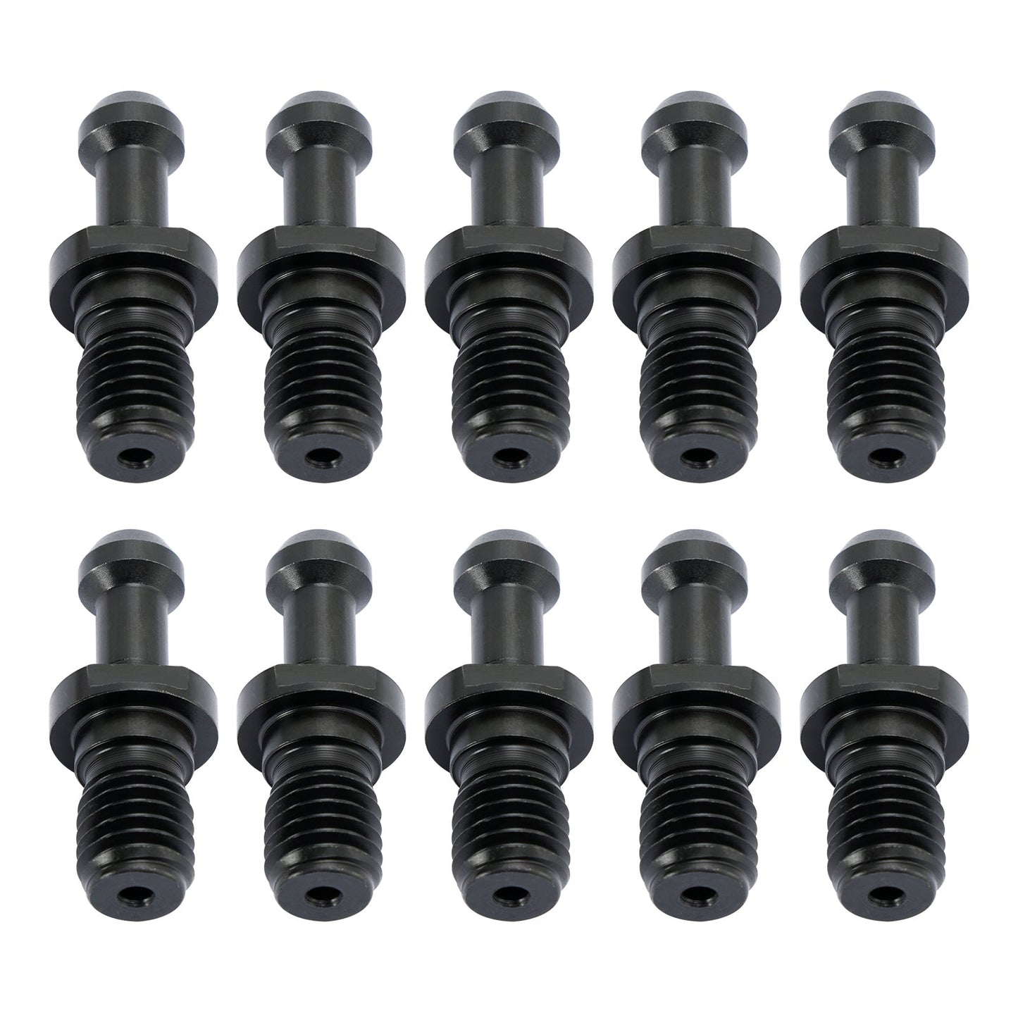 10Pcs CAT40 45° Pull Stud Retention Knob Fits For Any Haas CAT40 CNC Black