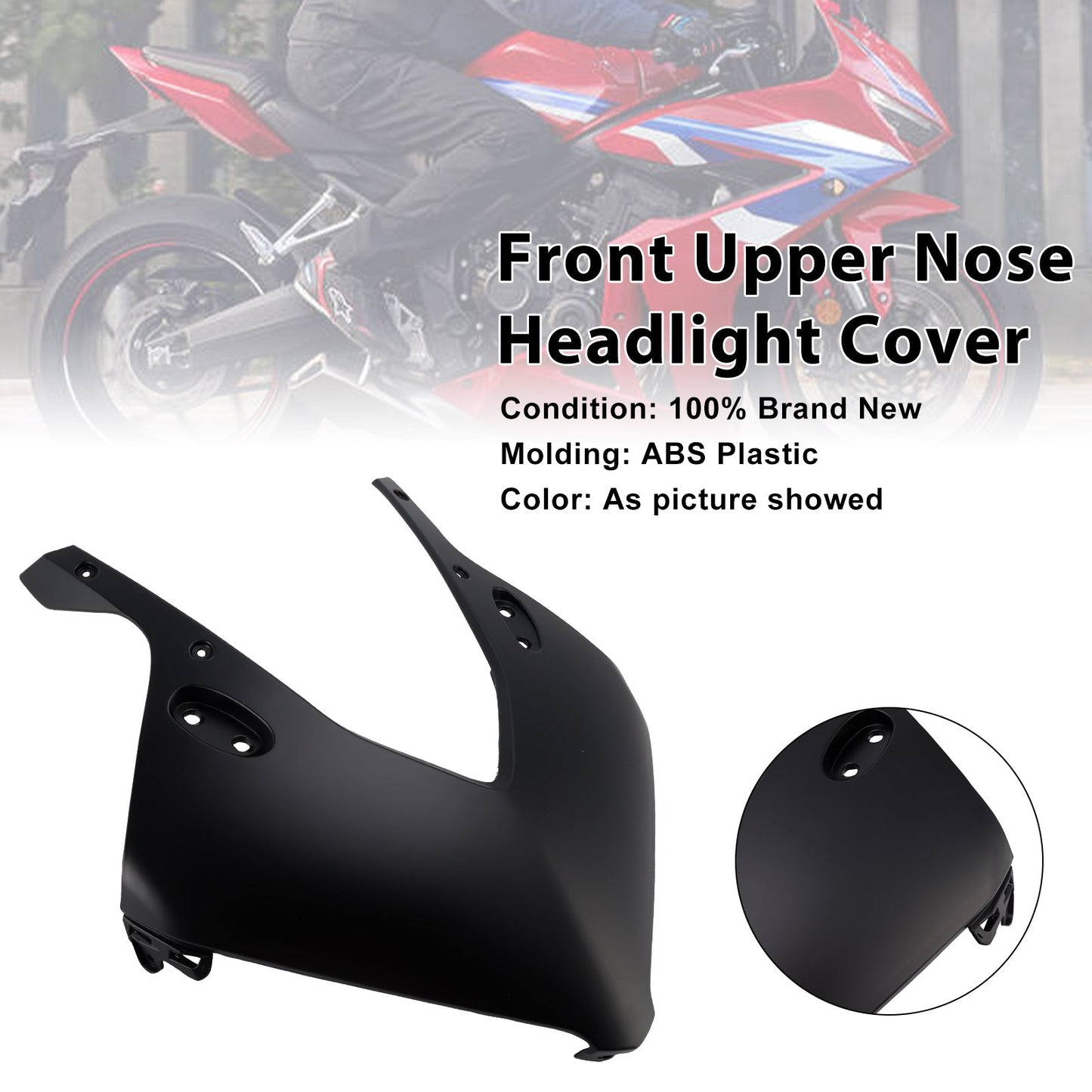 2024-2025 Honda CBR650R Front Nose Headlight Panel Cover Fairing
