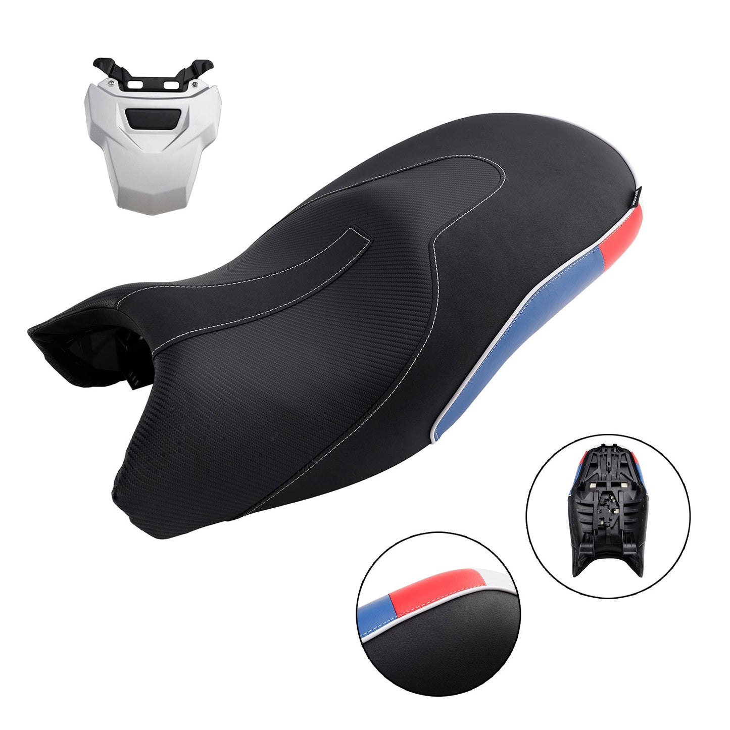 2014-2017 BMW R1200GS ADV Replace Front Rear Driver Passenger Seat Blue F