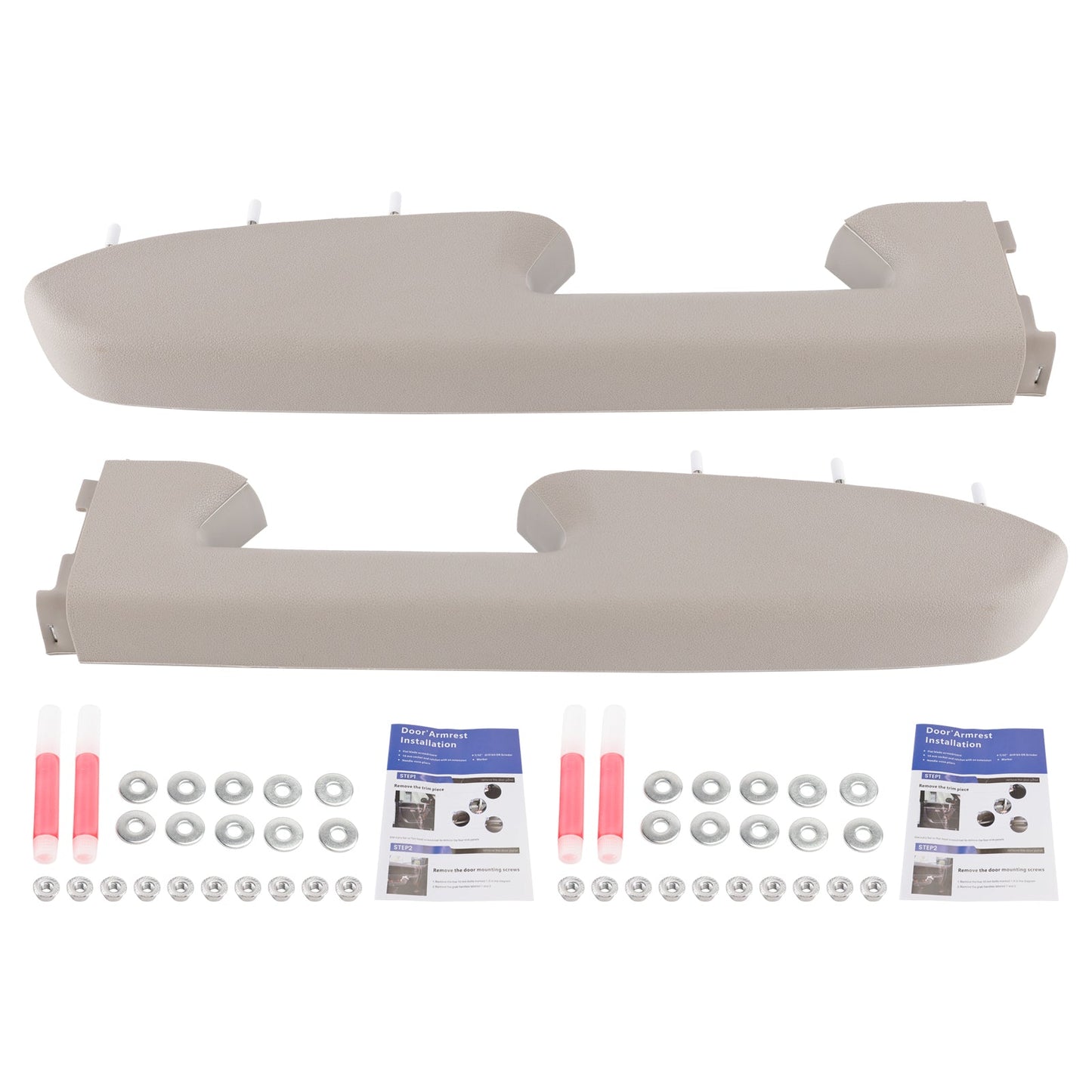 2010-2014 For Chevrolet Silverado 2500 HD Front Armrest Repair Kit Gray 22818471