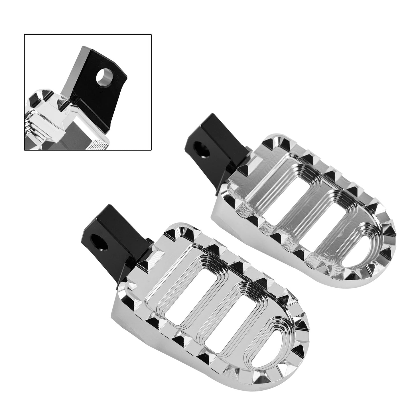 Front Footrests Foot Peg fit for BMW R18 /100 Years /Classic / R18B 2020-2023+