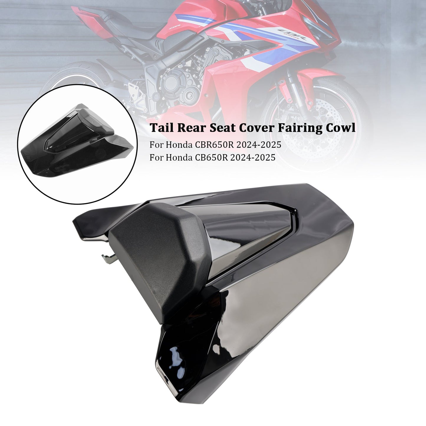 2024-2025 Honda CBR650R CB650R Rear Tail Seat Fairing Cover