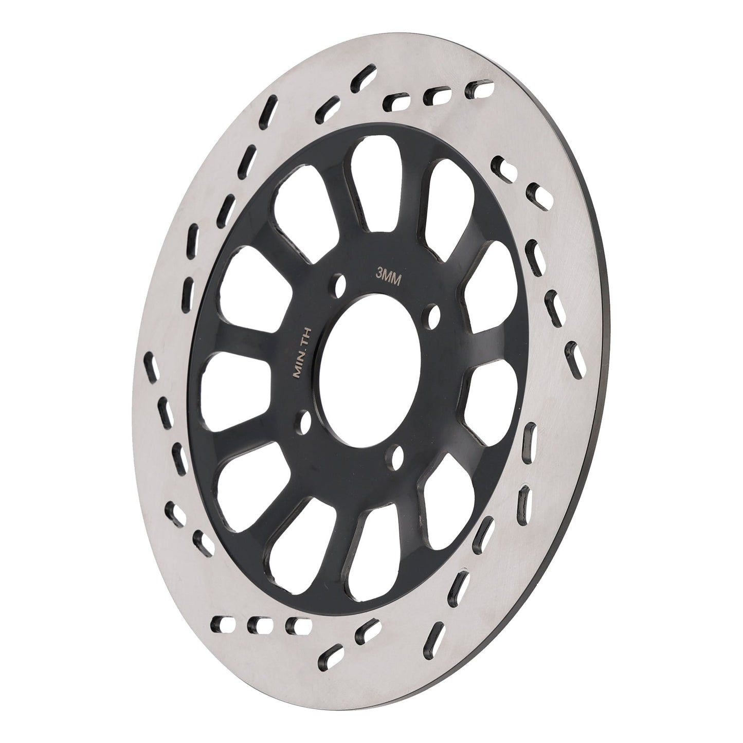 Front Solid Brake Disc Rotor 220mm For Suzuki GN125 NF41A 4T GN125E 1982-2001