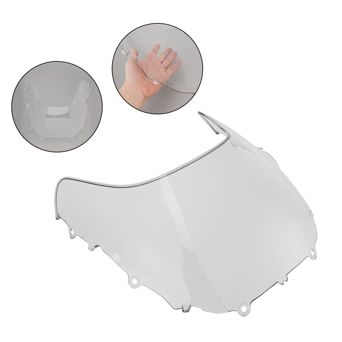 2024-2025 YAMAHA XSR900 GP Windshield WindScreen + Bracket