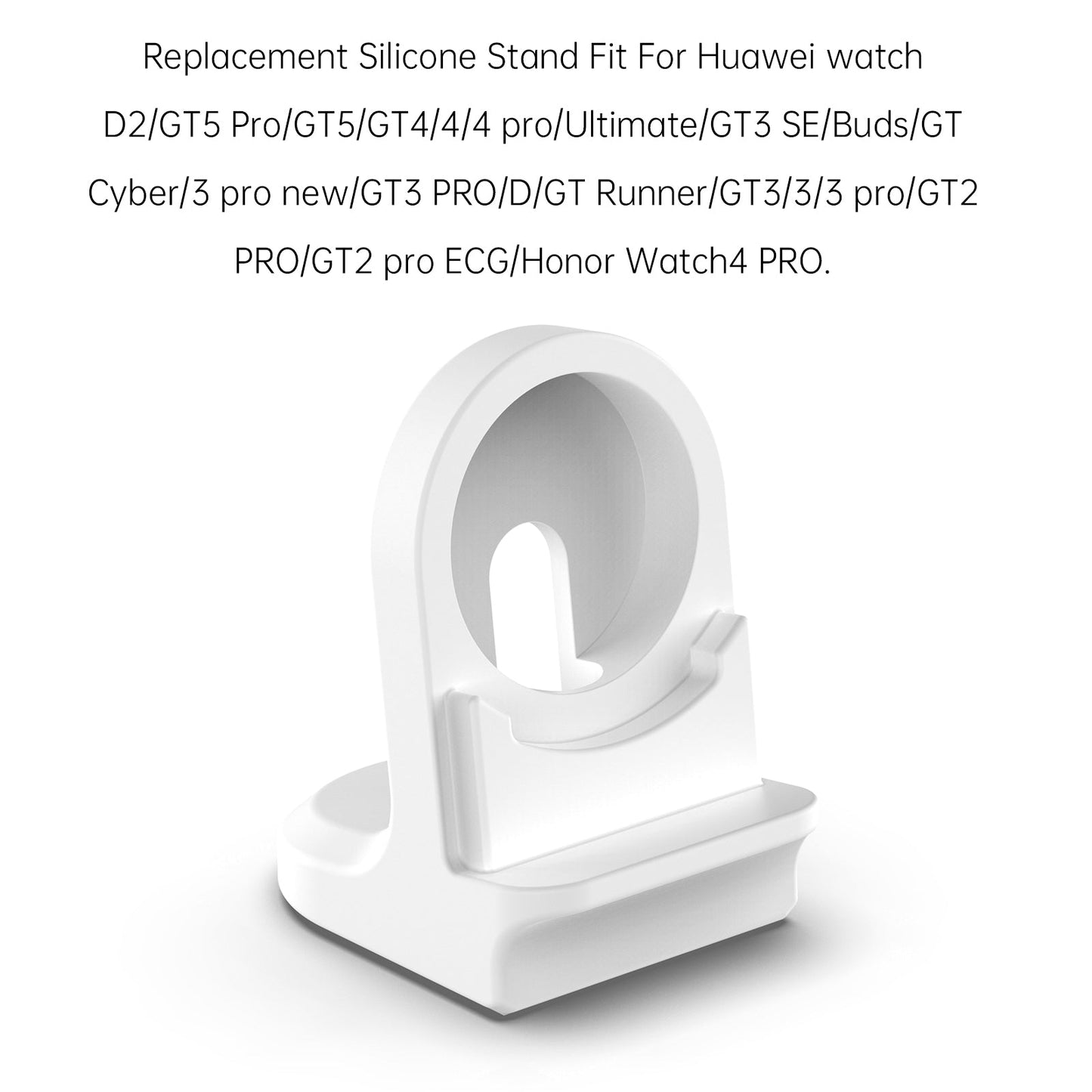 CSilicone Stand Watch Base Stand Replacement For Huawei GT Runner/GT3/3/GT2 PRO