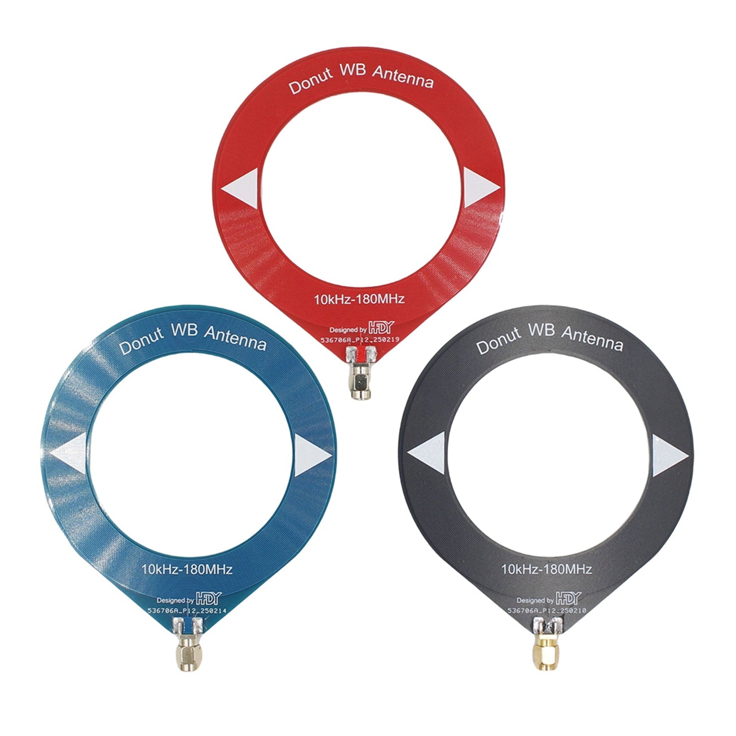 10kHz-180MHz Full-Band Coverage Ring Donut Antenna Shortwave/Medium Wave SDR