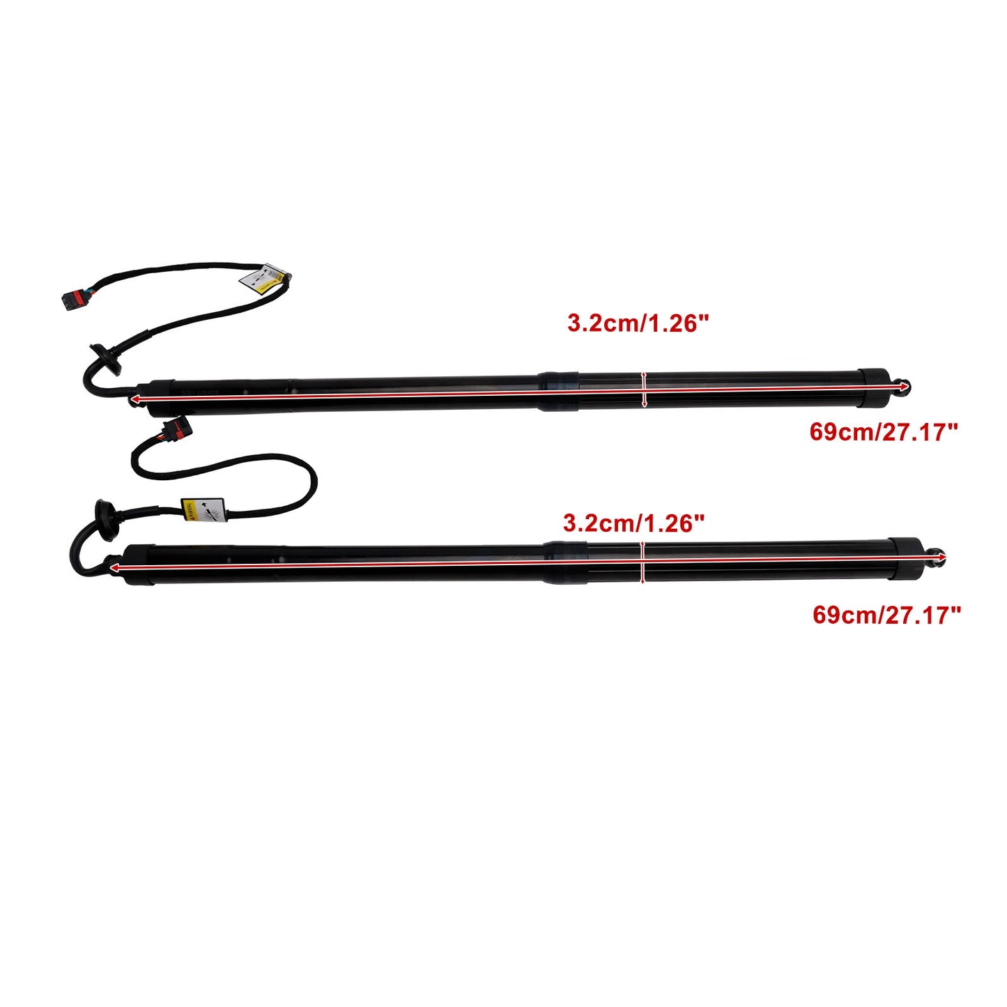2018-2024 VOLVO V60 II 2PCS Electric Tailgate Lift Gas Strut 32357571