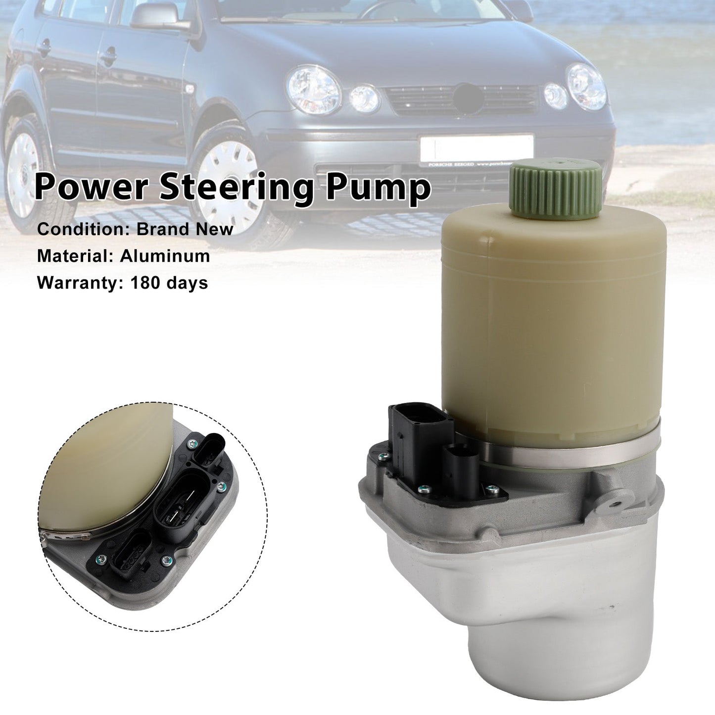 2003-2009 VW Fox Power Steering Pump 6Q0423156AB 6Q0423156AB
