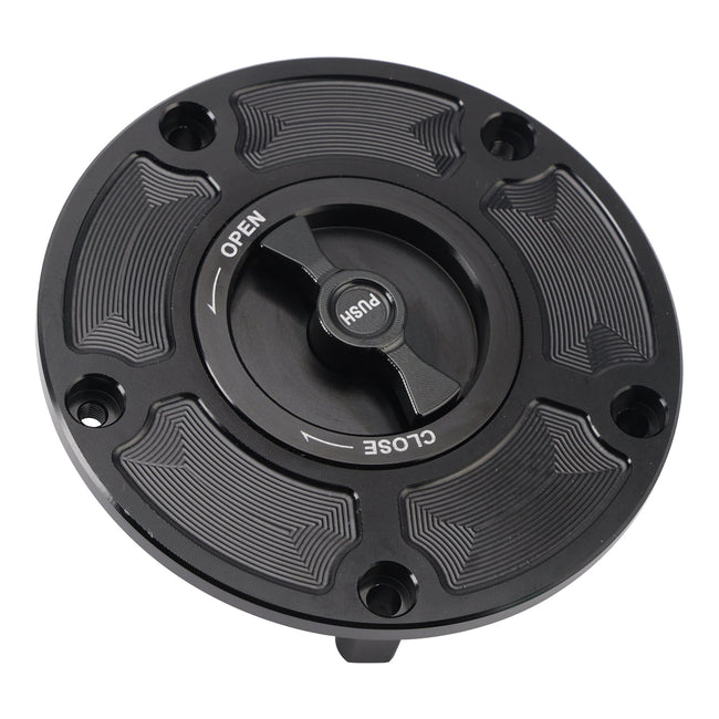 CNC Black Keyless Fuel Filler Cap For CFMoto 300 450 SS NK 700CL-X 800 NK 22-25