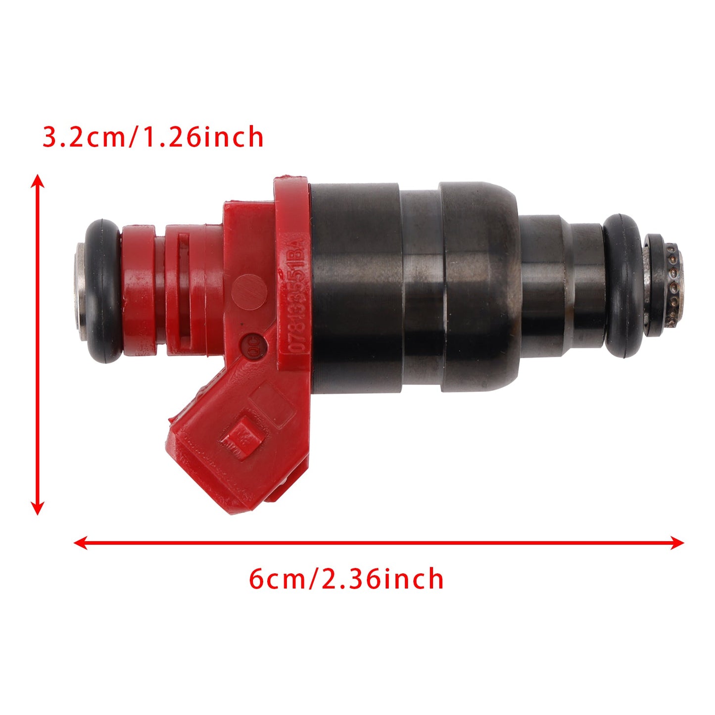 1Pcs Fuel Injector For Volkswagen Passat 2.8L Audi Skoda Superb 078133551BA