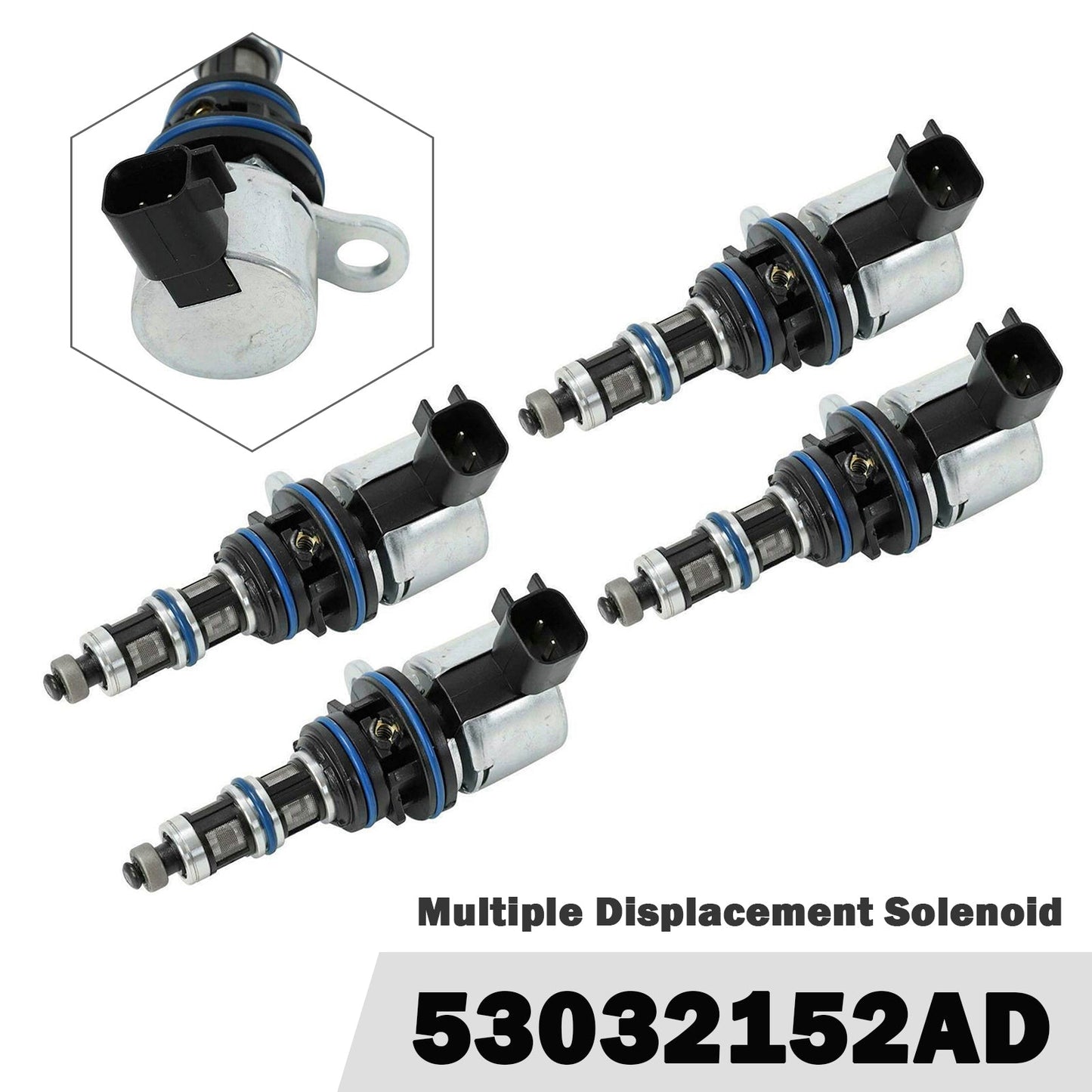 4x Multiple Displacement Solenoid 53032152AD for Jeep Chrysler 300C 5.7L