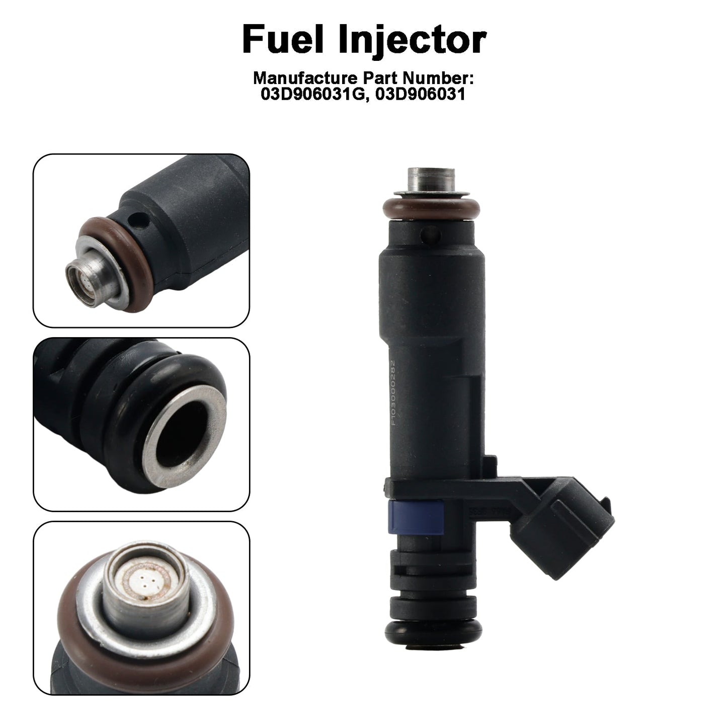 1PCS Fuel Injector 03D906031G Fit VW Fox Hatchback Fit Skoda Fabia II 1.2L