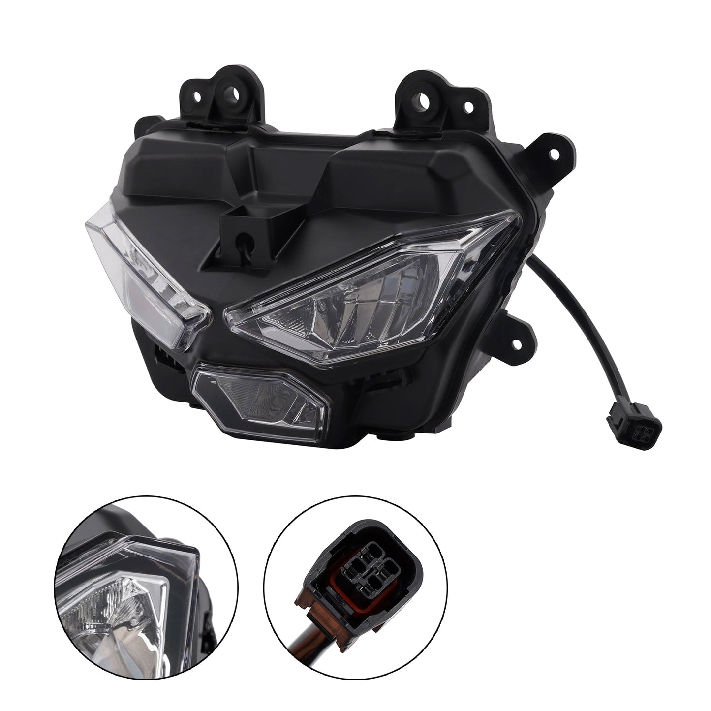 2025 Kawasaki Ninja Z900 Front Headlight Grille Headlamp Led Protector