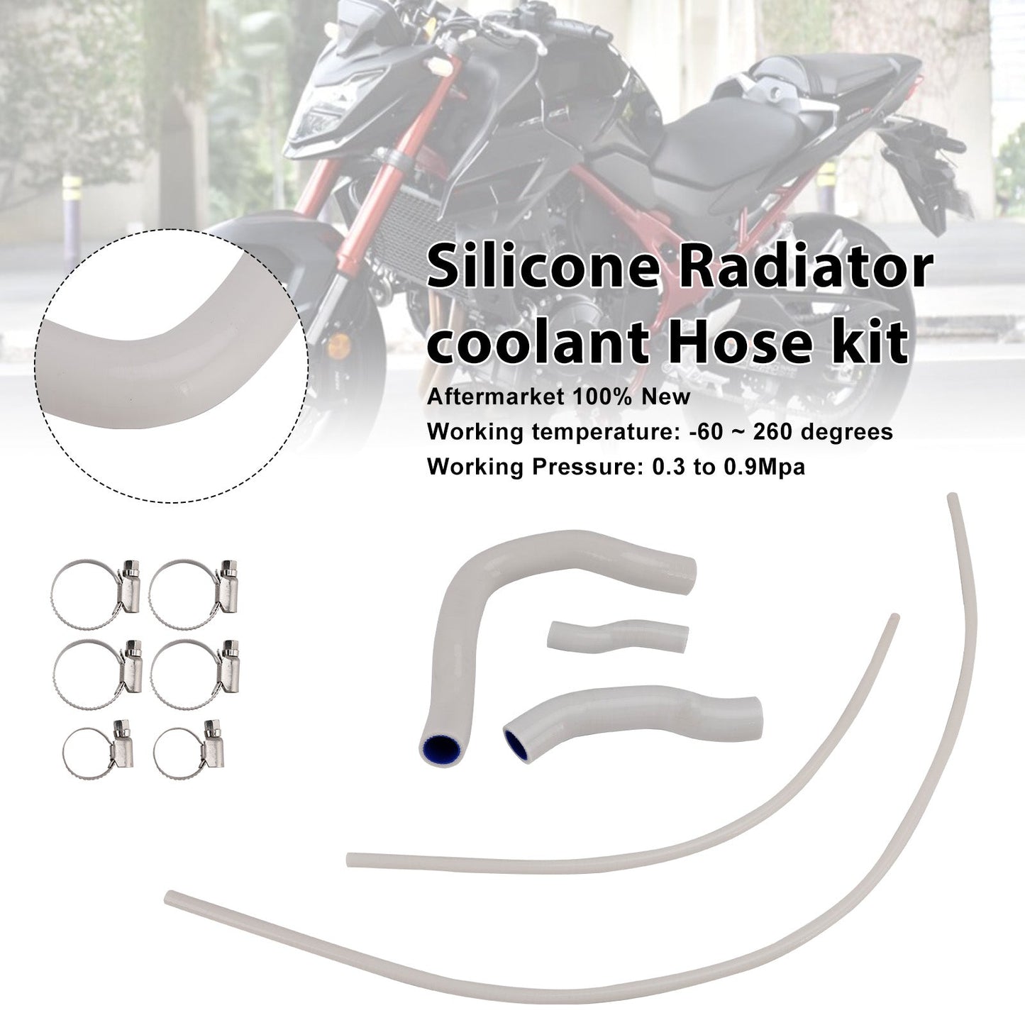 2023-2025 Honda XL750 Transalp Silicone Radiator coolant Hose Kit