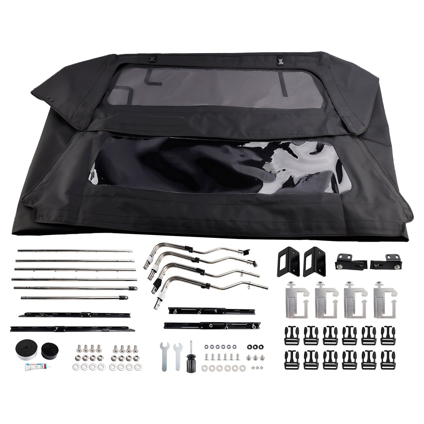 2005-2015 Toyota Tacoma 4-Door 6" Soft Truck Topper