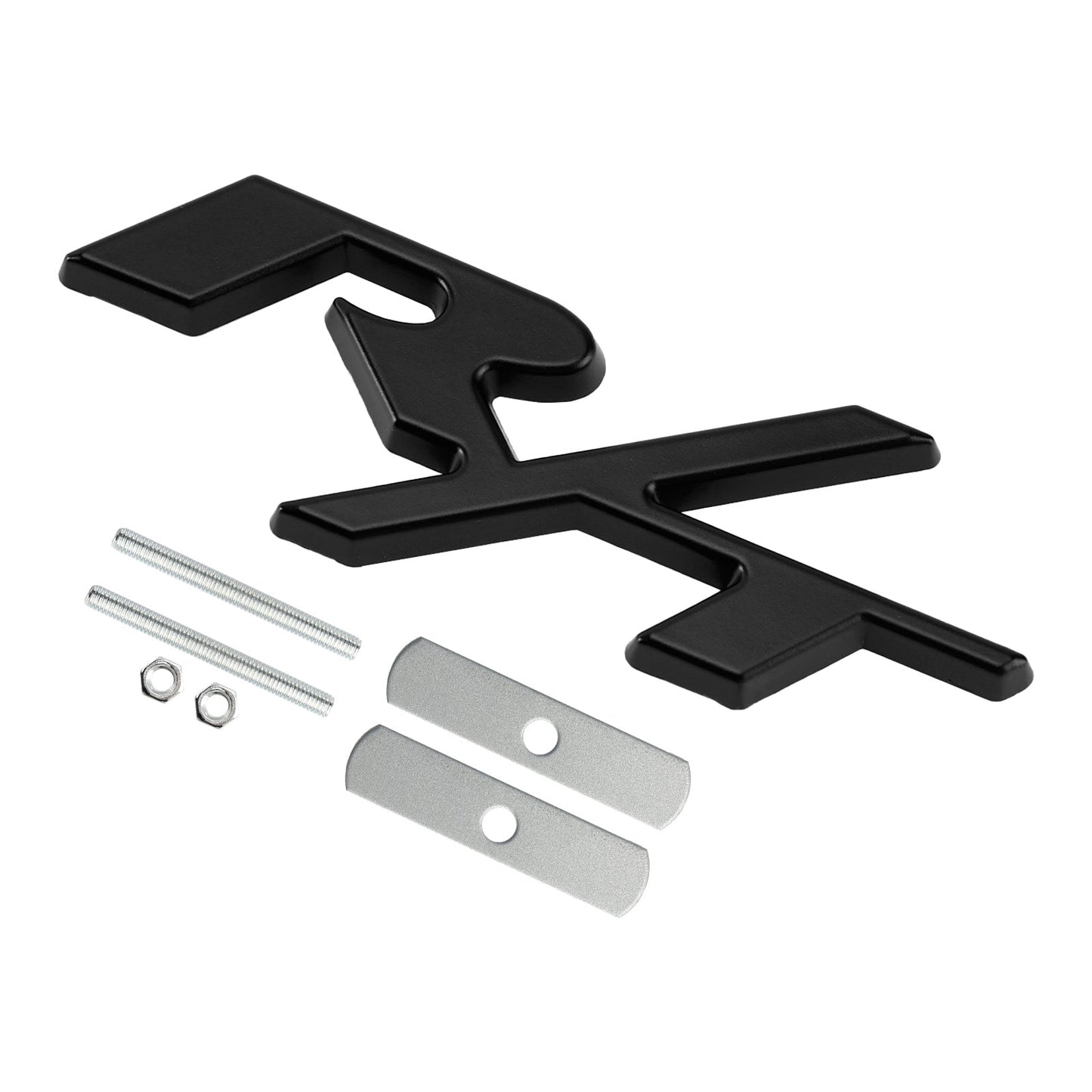 R/T Front Grille Emblem Decal Badge for Dodge Charger Challenger Black