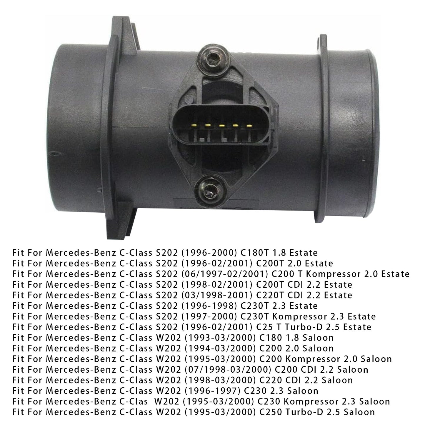 Mass Air Flow Meter Sensor For Mercedes-Benz W202 W210 Sprinter 2-T 0000941448