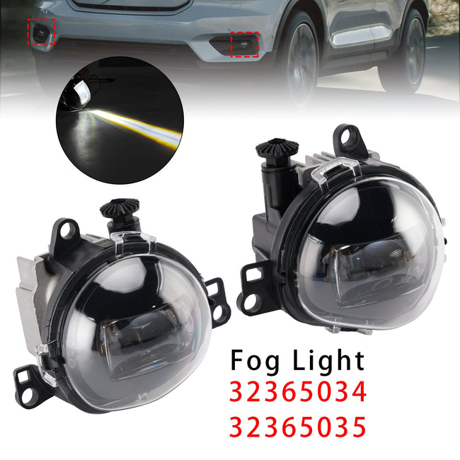 2021-2024 VOLVO V90 Pair Front Fog Light Lamp 32365034 32228794