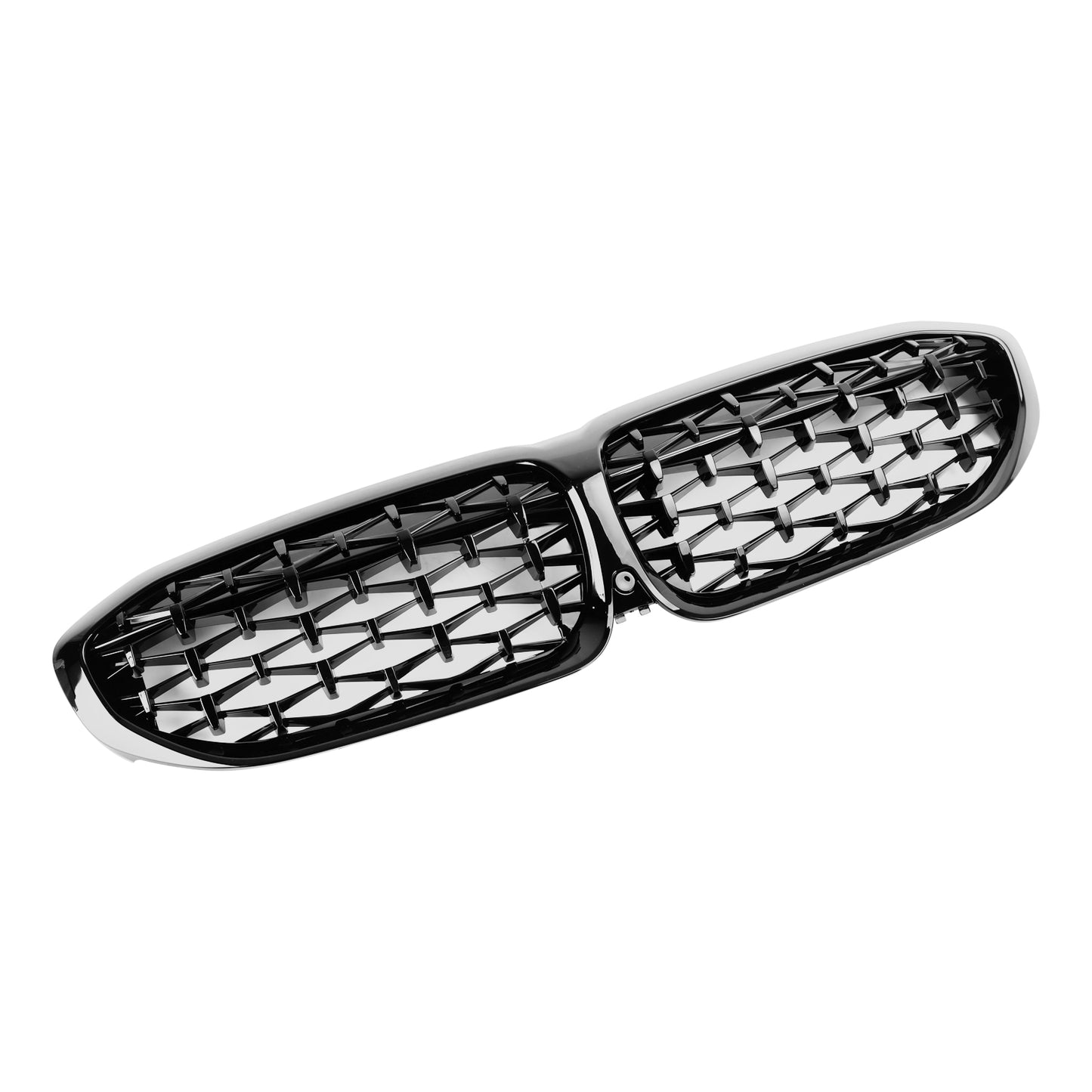 Diamond Black Kidney Grille Grill 51138072085 Fit BMW 3 Series G20 2019-2022