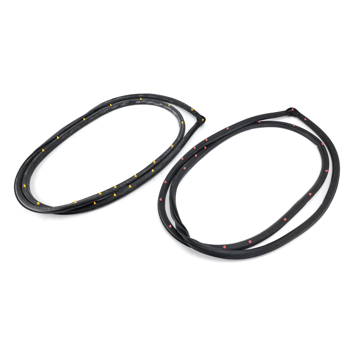 72310-S6M-003 For Honda Integra Acura RSX DC5 2002-2006 2PCS Front Door Weatherstrip RH & LH