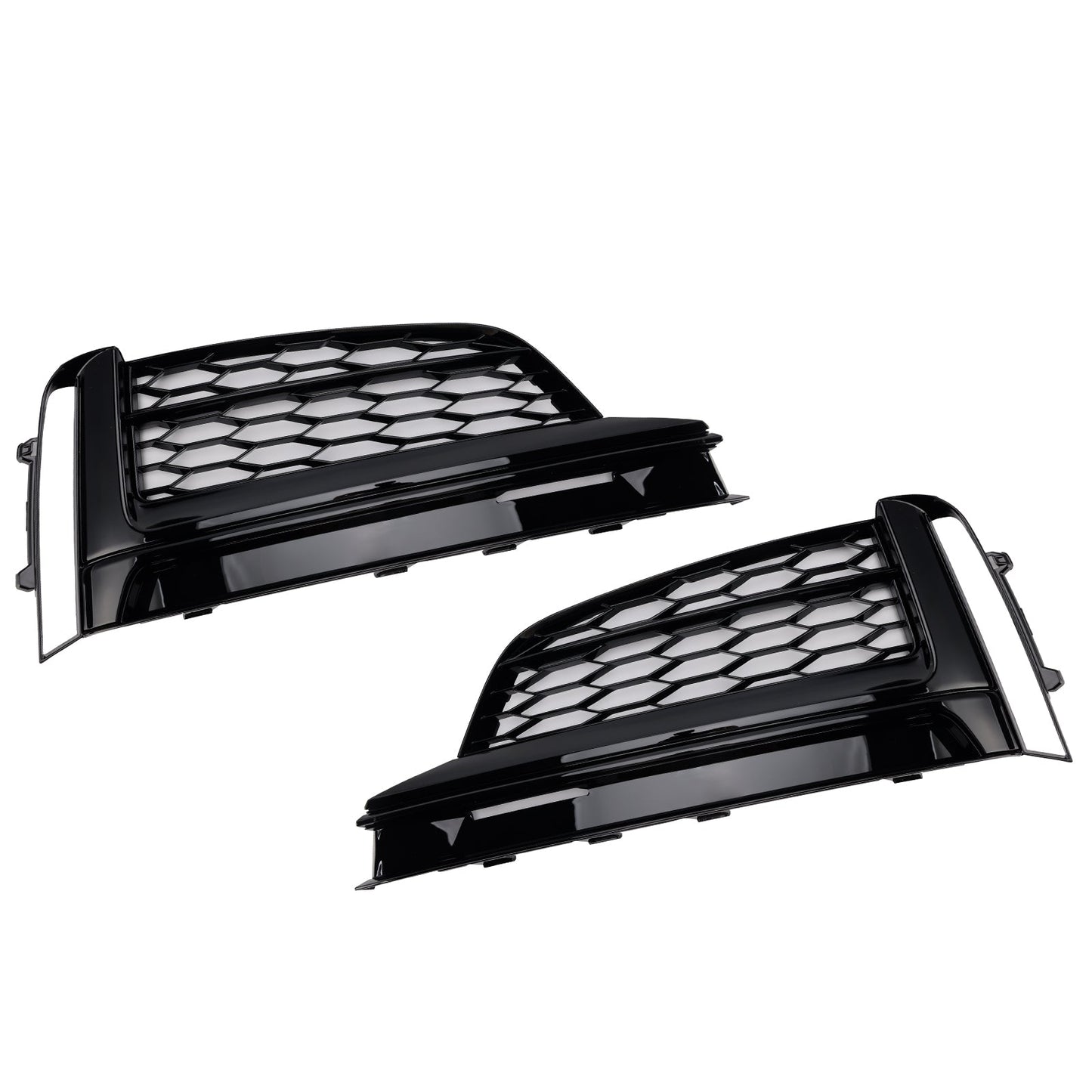 2018-2019 Audi A5 S-Line S5 2PCS Front Bumper Fog Light Grille Cover