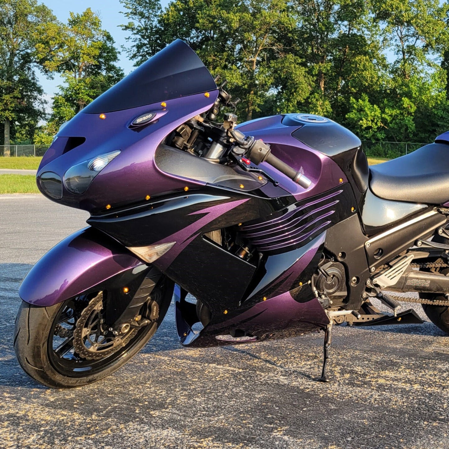 Injection Fairing Kit Bodywork fit For Kawasaki ZX14R ZZR1400 2006-2011