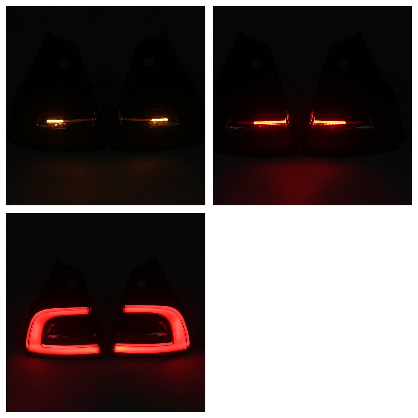 2020-2023 Tesla Model Y L+R Rear Tail Lamp LED Light 1077399-00,1077398-00