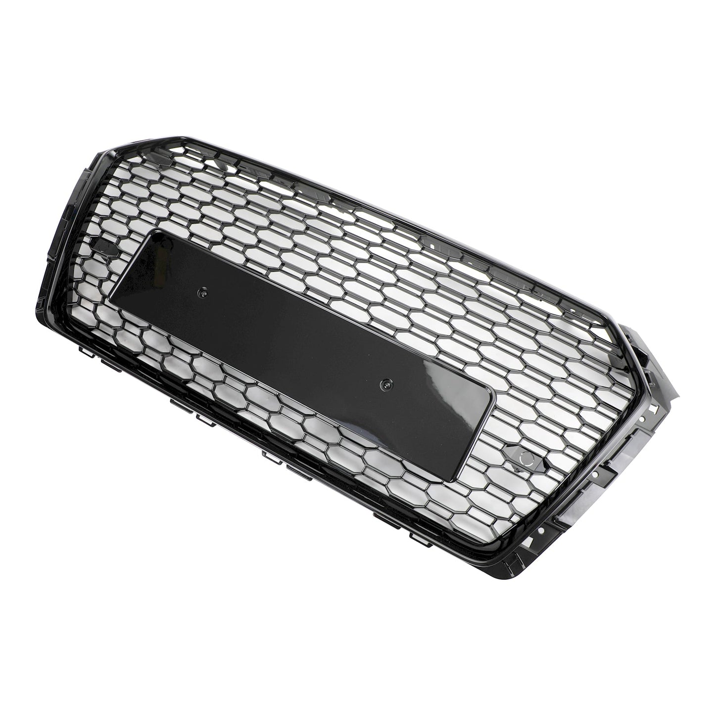 Audi A4 2017-2019 Honeycomb Mesh Hex Car Grille Grill RS4 Style Black