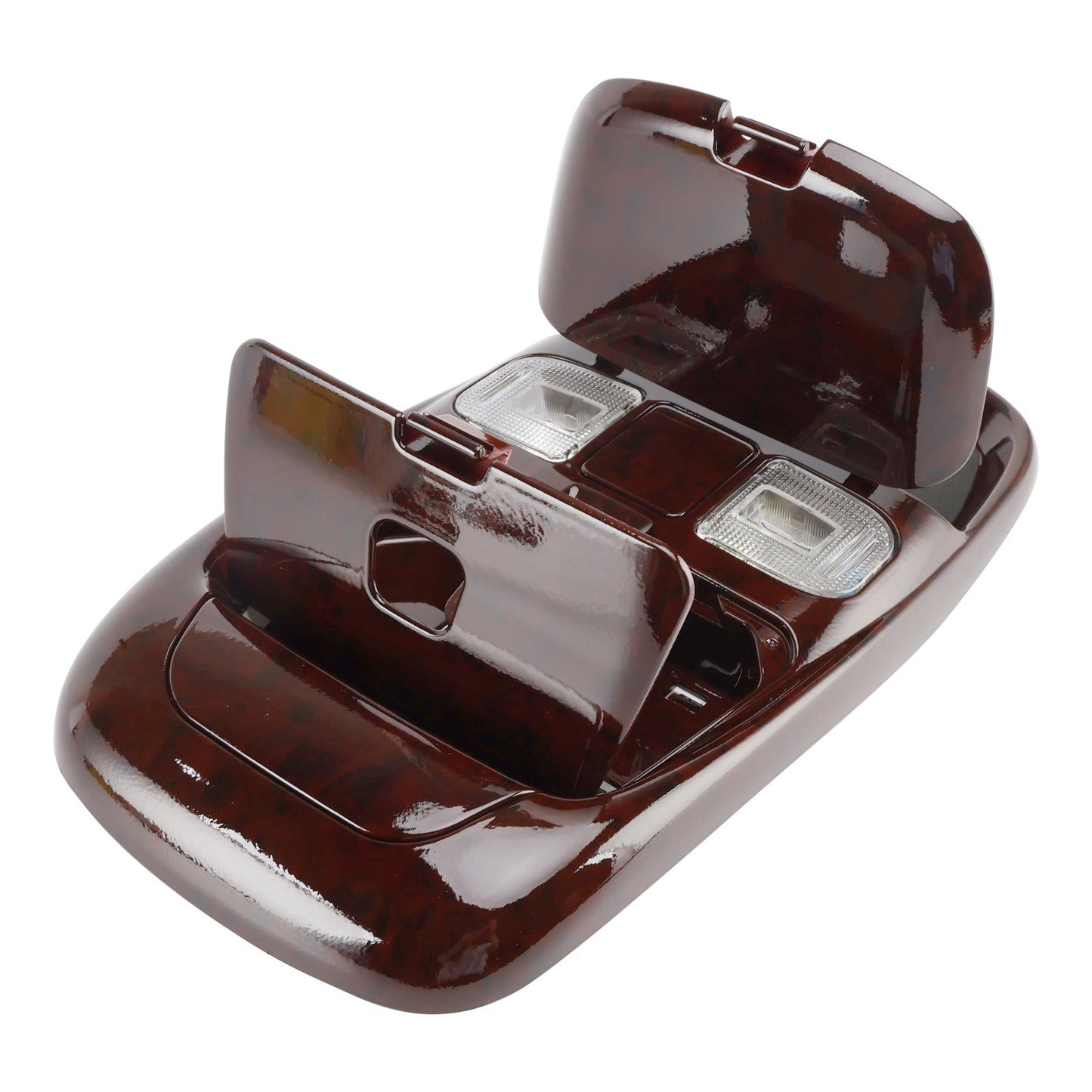 Front LED Overhead Console Peach wood For Dodge Ram 1500 2500 3500 98-02