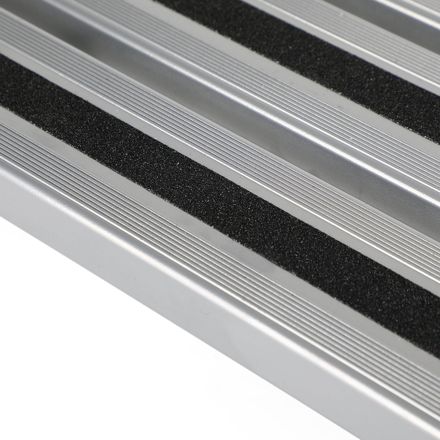 Folding Aluminum RV Step with Platform Stool Trailer Camper Working Ladder Portable