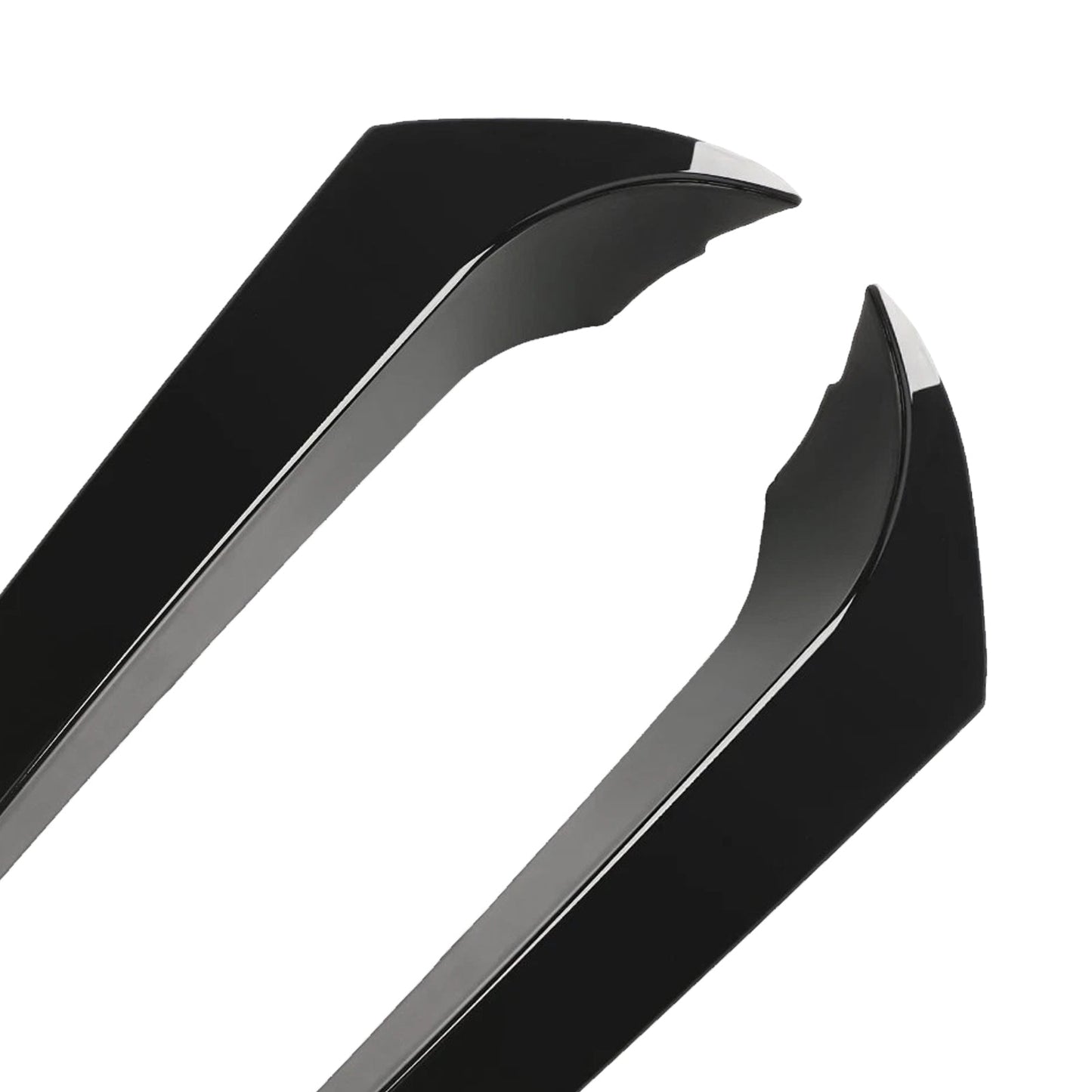 2011-2017 BMW X3 F25 Gloss Black Pair Rear Window Side Wing Spoiler