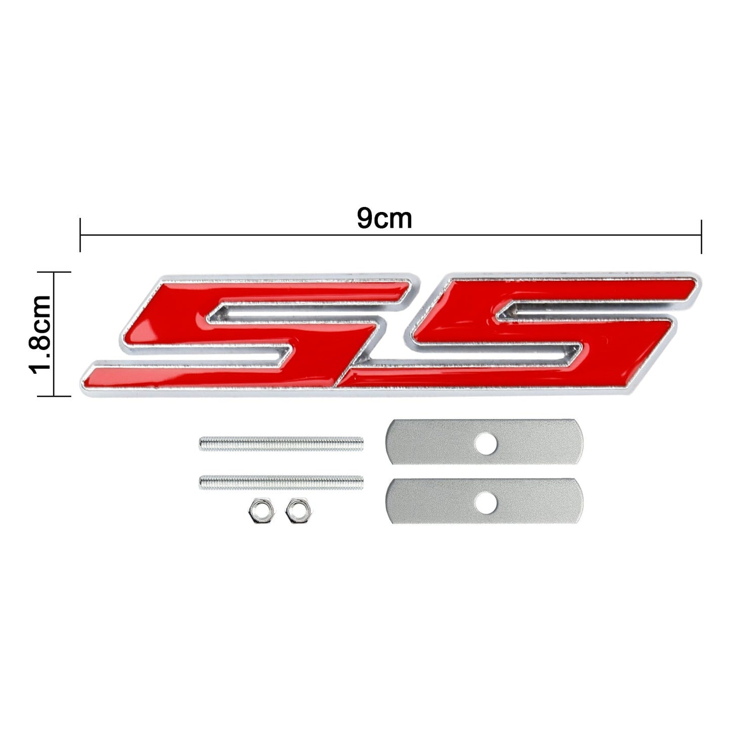 Front Grille SS Emblem Decal Badge for Chevrolet Camaro Impala