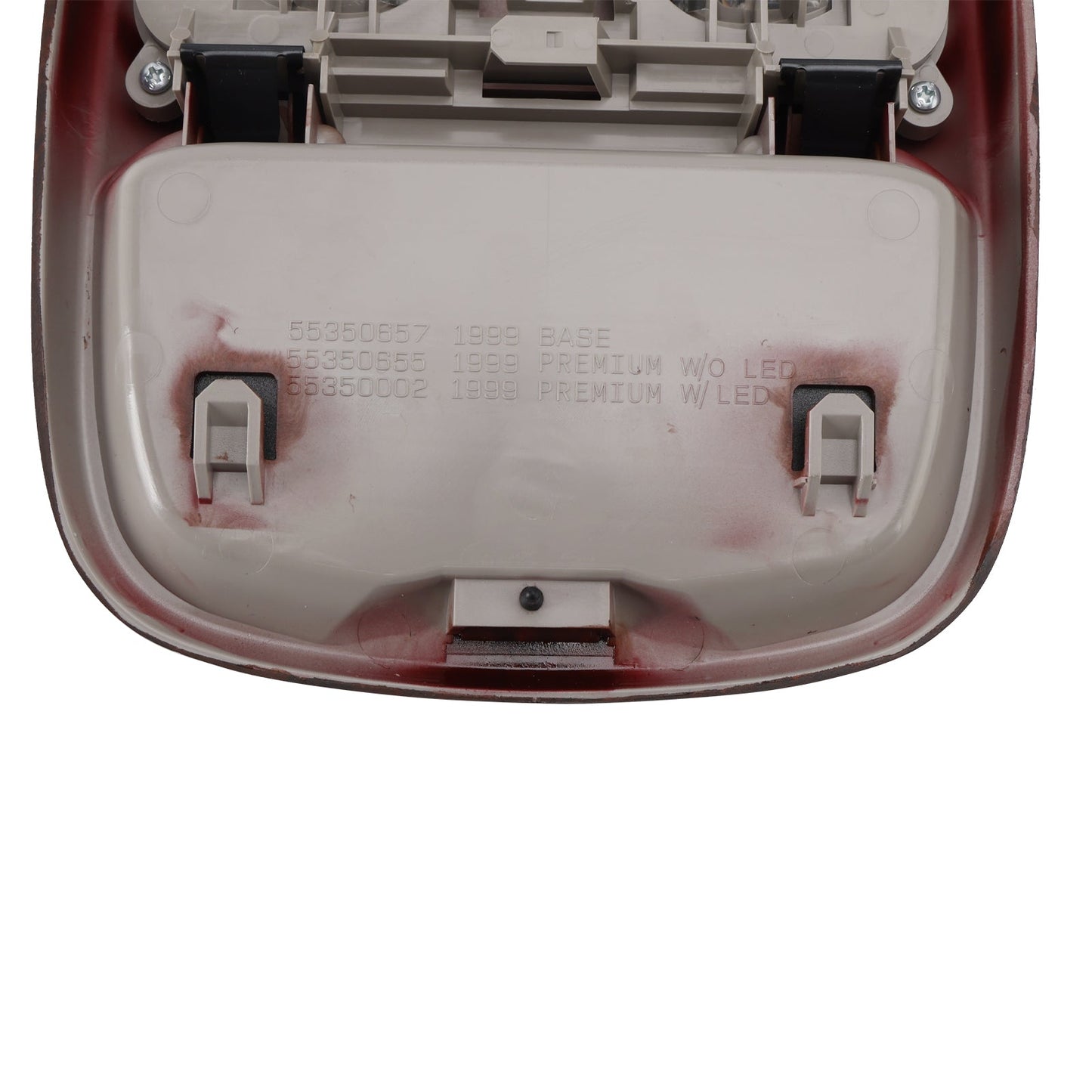 1998-2002 Dodge Ram 2500 Front LED Overhead Console Peach wood SN94TL2AA 5013618AA