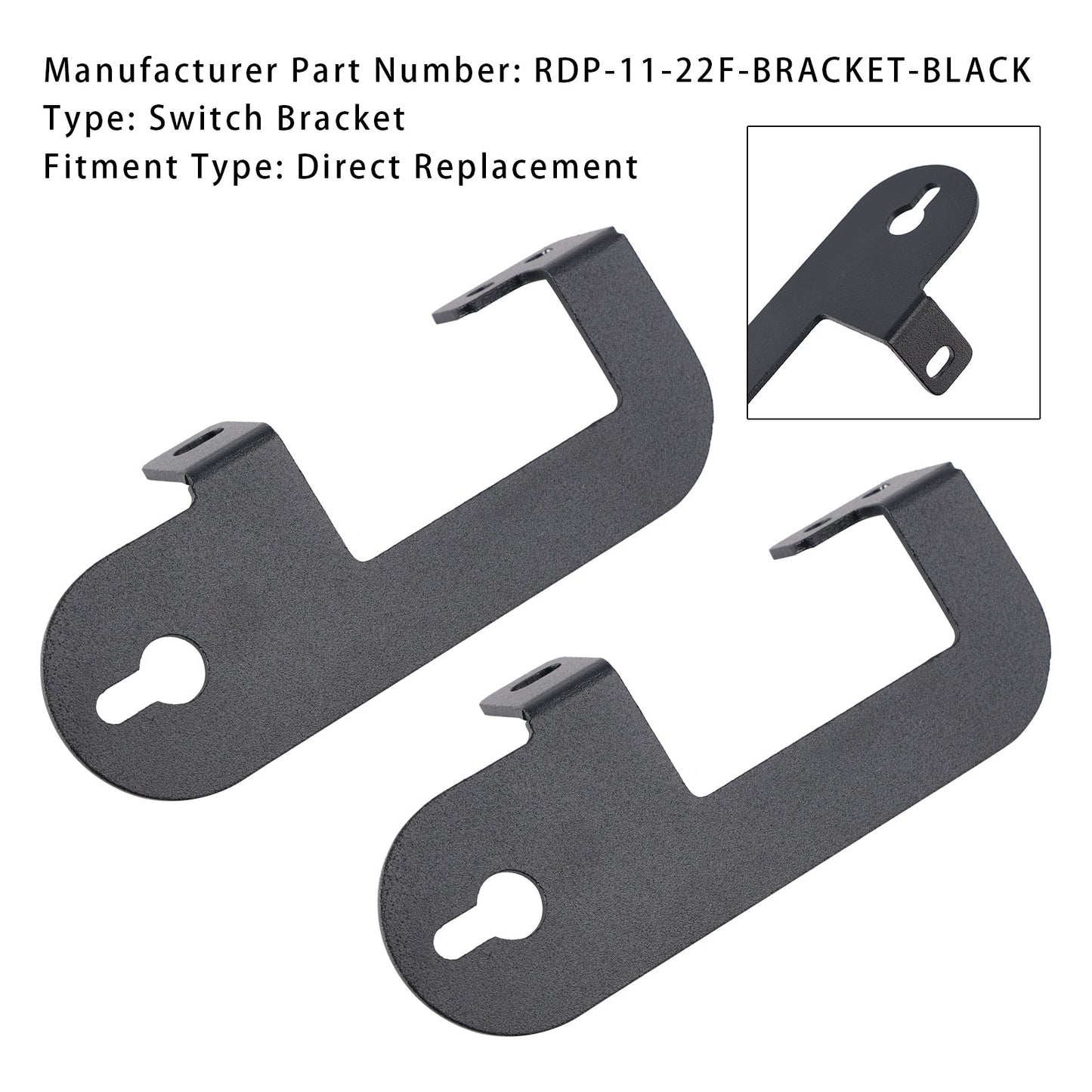 2Pack Shift On The Fly Switch Bracket For Ford F-250/F-350 Super Duty 1999-2022