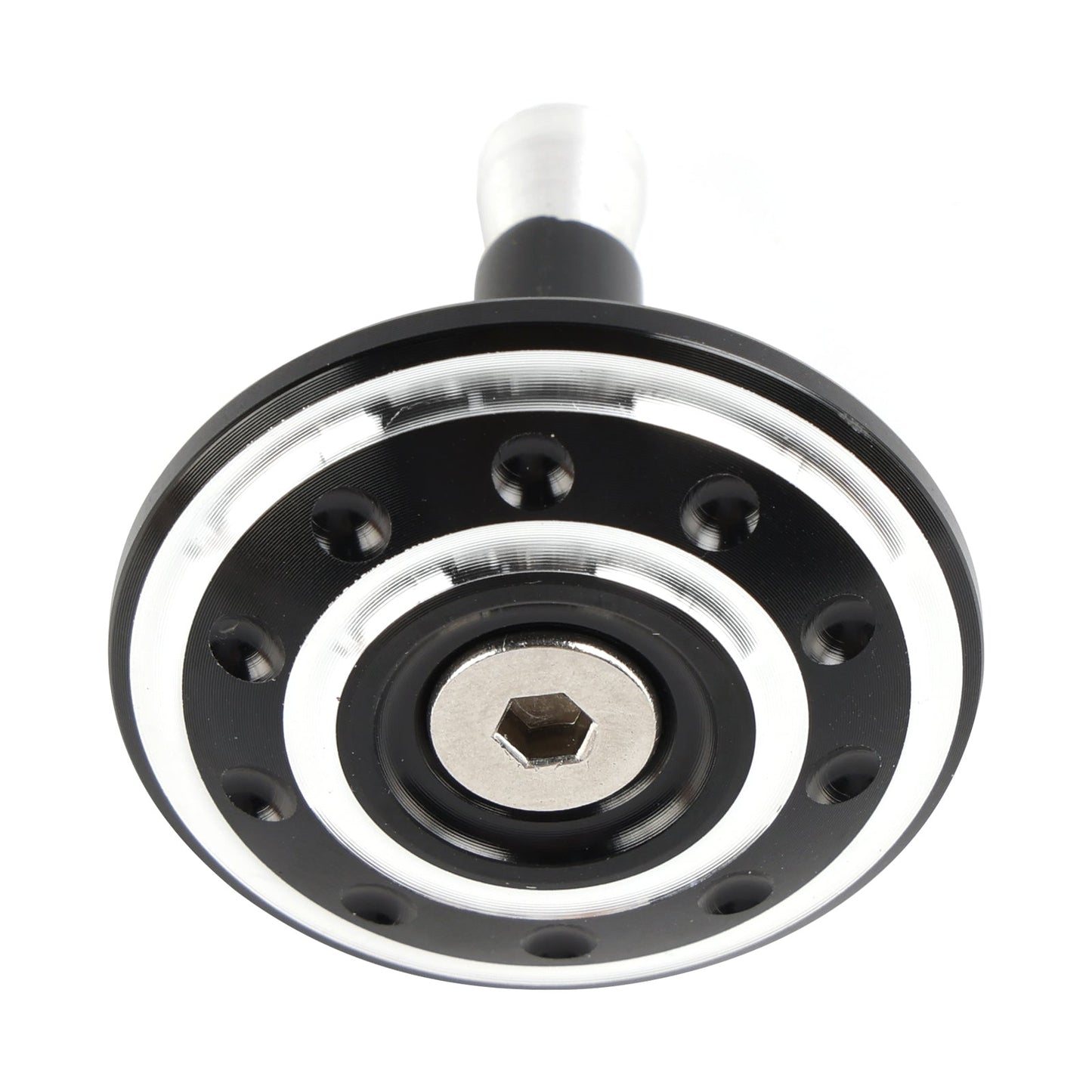 CNC Aluminum Hole Frame Plug Cap for Bonneville T100 & T120 2016-2024 Black