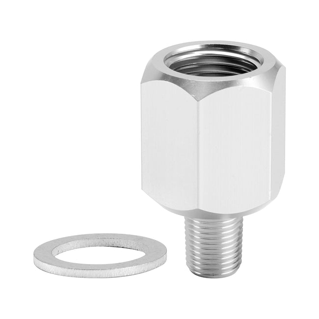 1/8NPT Male to M16-1.5 Female Oil Pressure Sensor Adapter Fitting Thread Connector