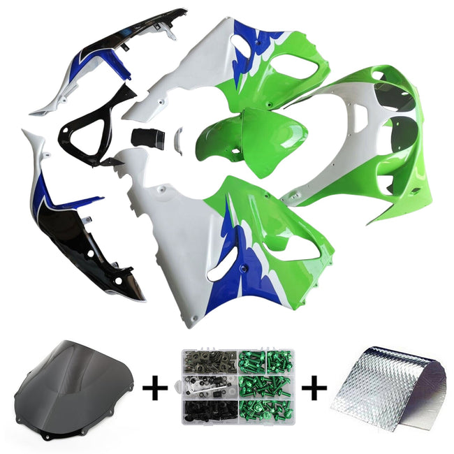 1996-2003 Kawasaki ZX-7R Injection Fairing Kit Bodywork Plastic ABS