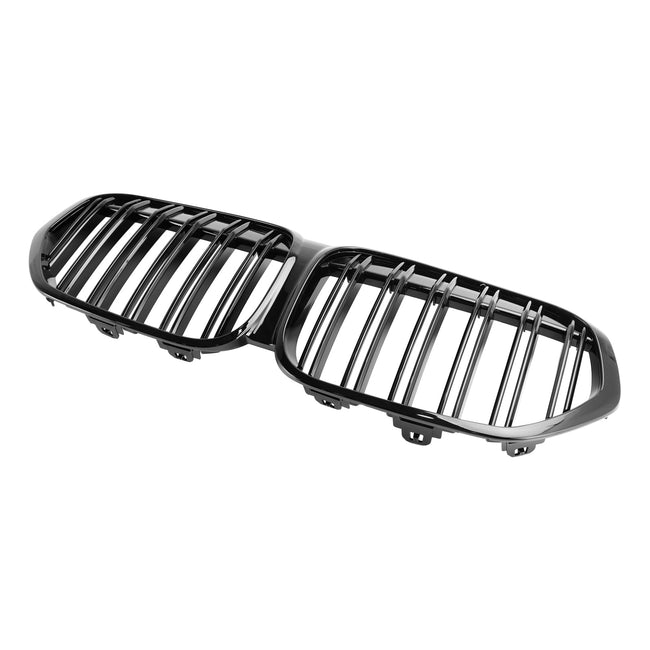 2019-2021 BMW X1 F48 F49 Dual Slat Gloss Black Front Kidney Grille Grill