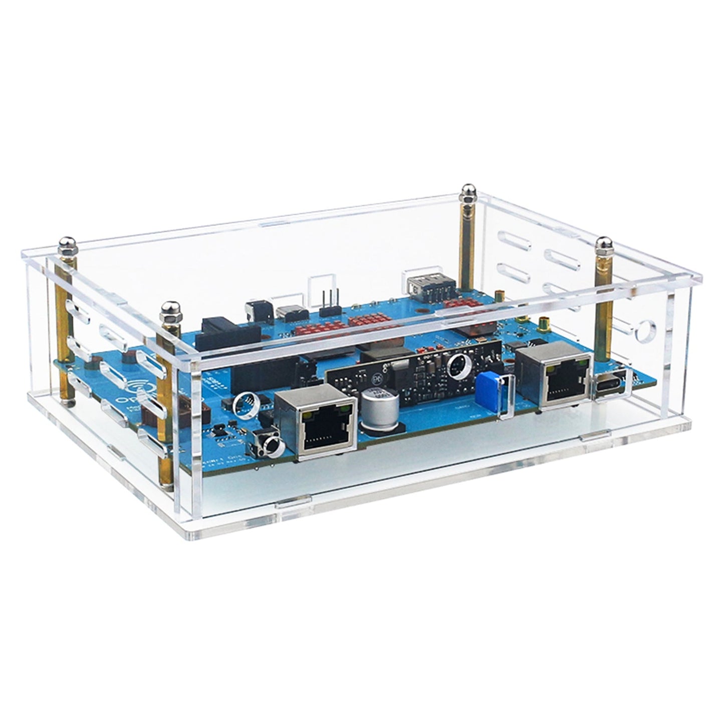 BananaPi Openwrtone Shell Acrylic Transparent Protective Shell External Antenna