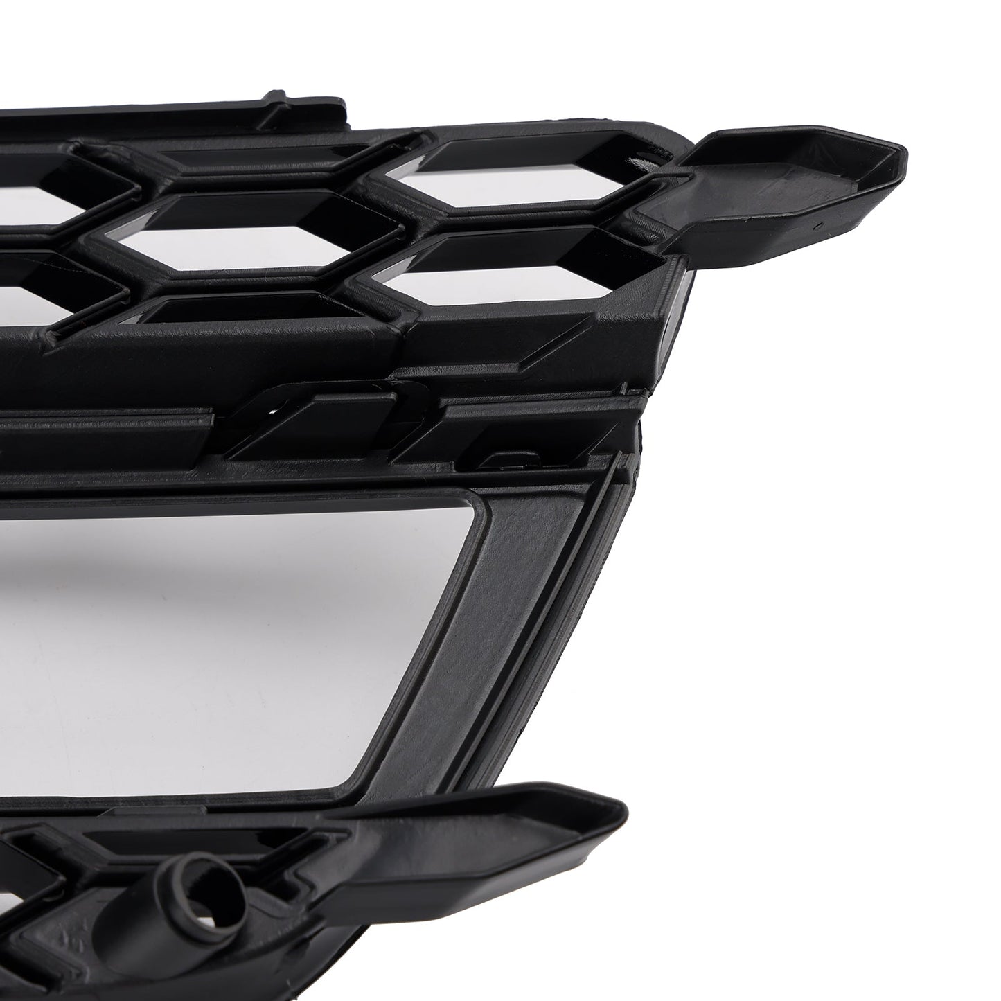 2013-2016 AUDI A5 S-Line S5 2PCS Front Fog Lamp Black Grille Grill